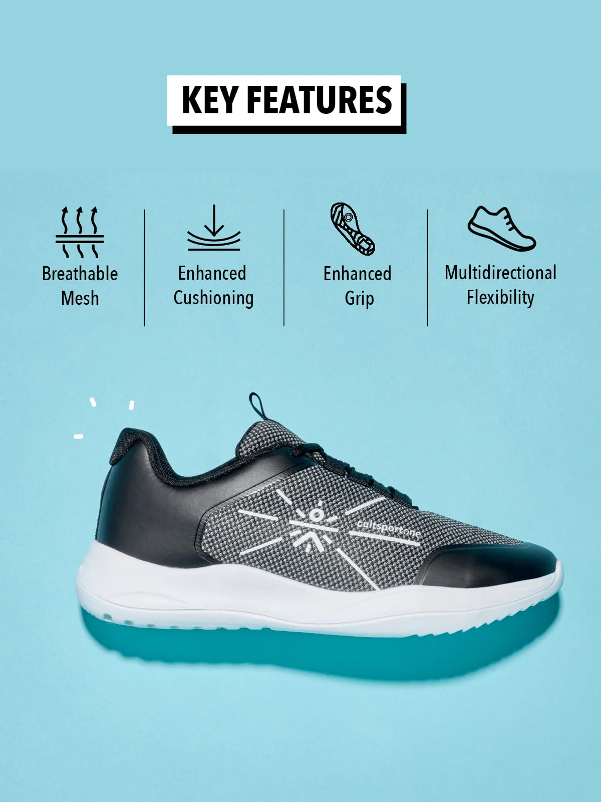 cult Dash Men Running Shoes - Image 3