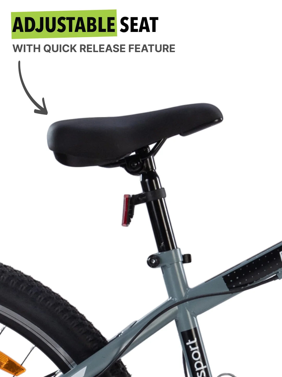 DAUNTLESS21S29TGREYSteel 21 Speed Shimano Gear 29 inch Mountain Cycle, Dual Disc Brake, Front Suspension and Double Wall Rim - Image 5
