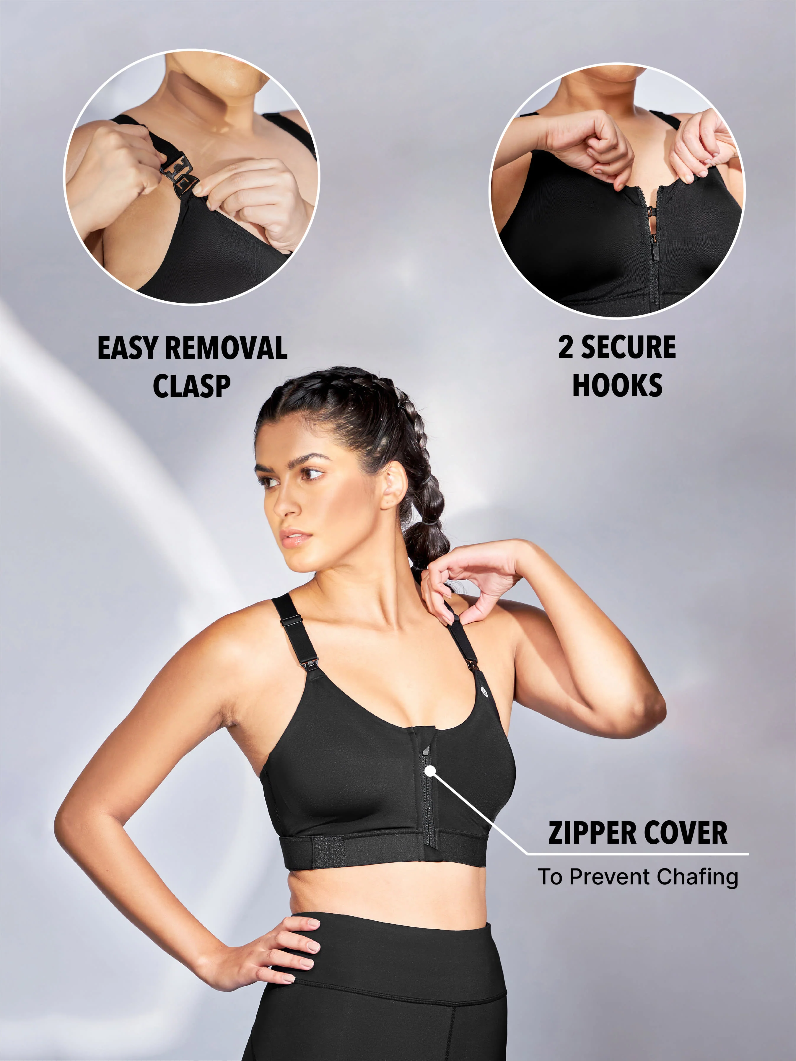 Do It All Sports Bra with adjustable underband - Image 4