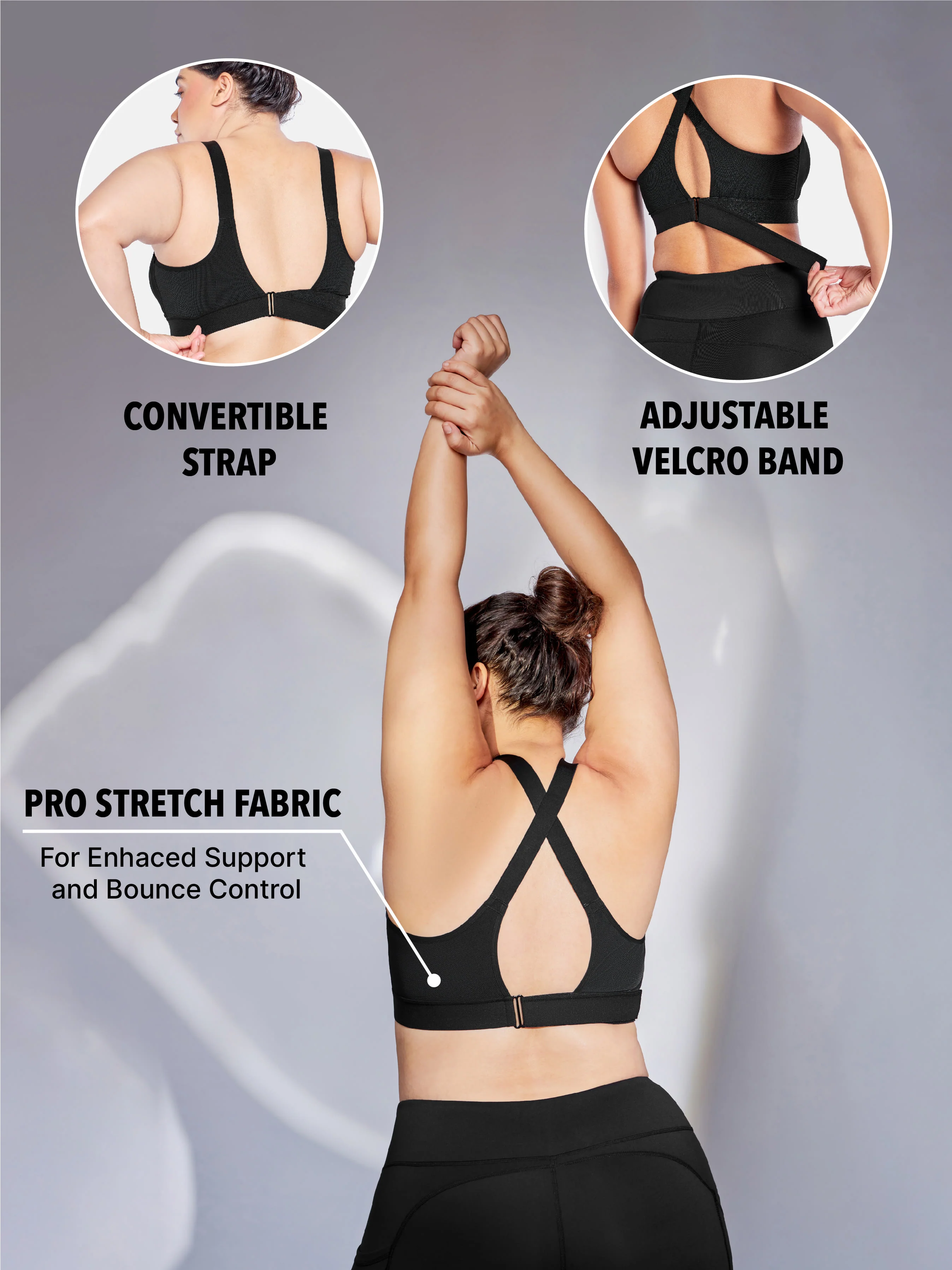 Do It All Sports Bra with adjustable underband - Image 5