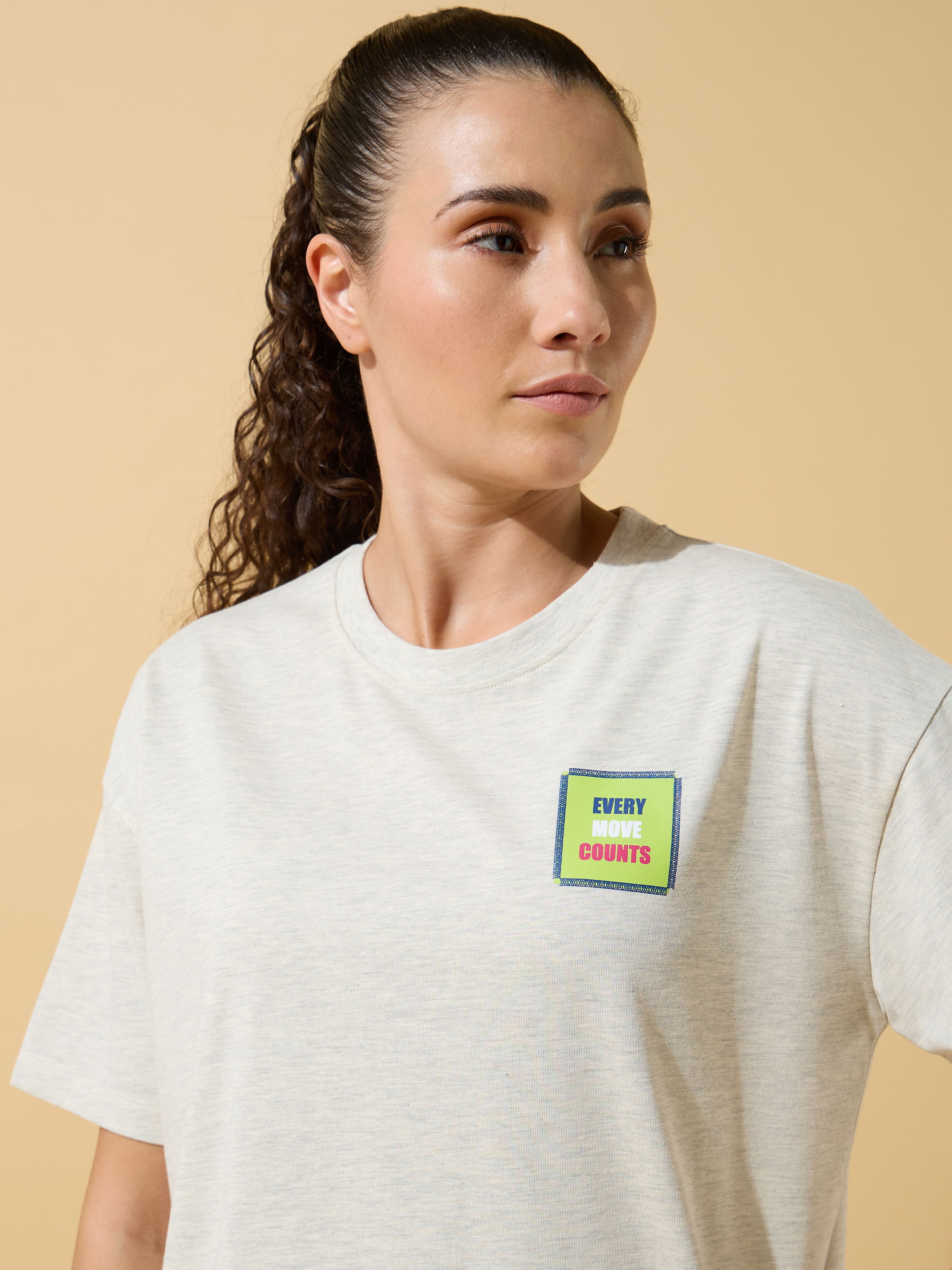 Every Move Counts Boxy Cropped T-shirt - Image 6