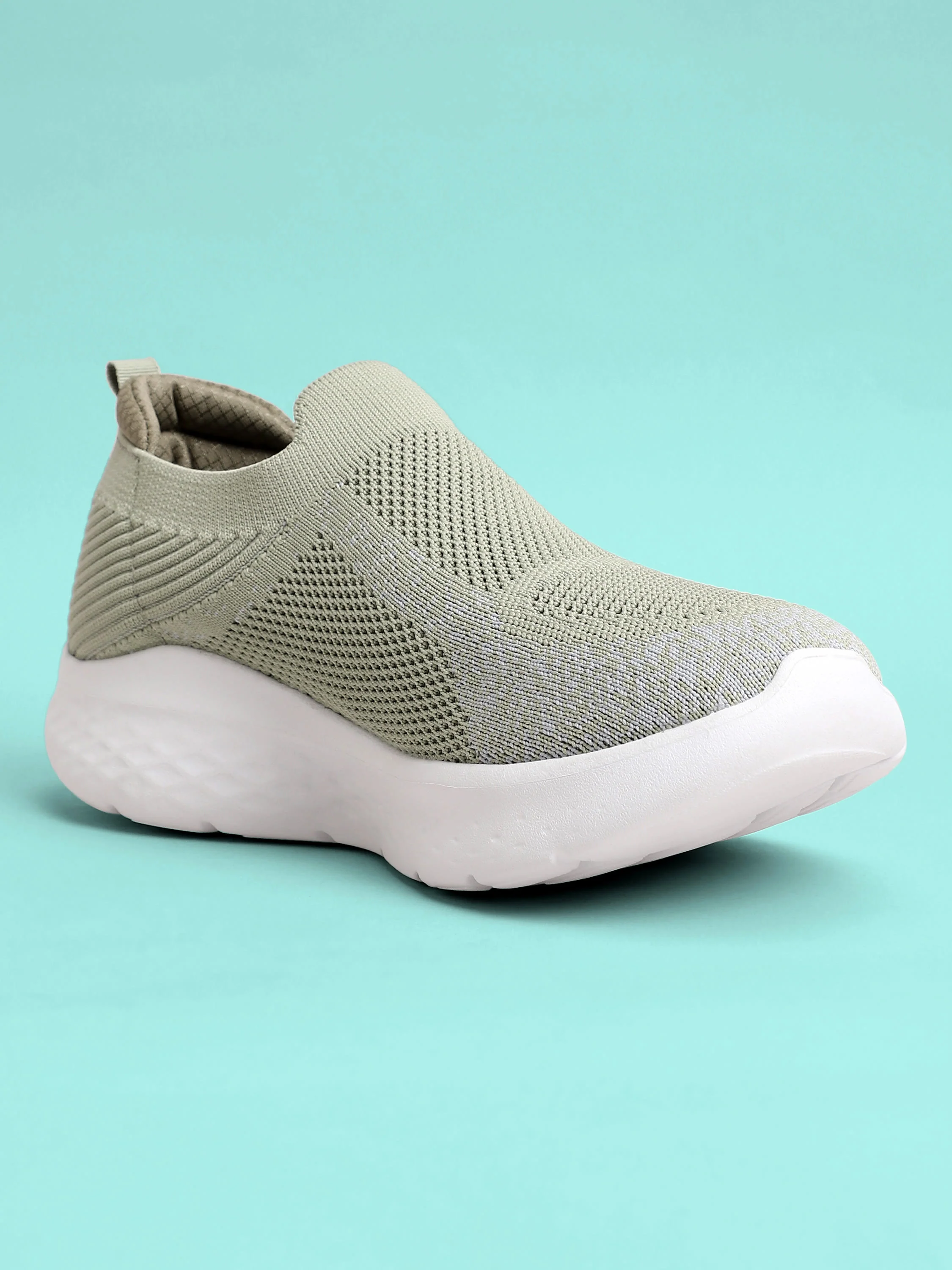 cult EZ+ Bloom Women's Walking Shoes - Lemon Grass/Olive - Image 3