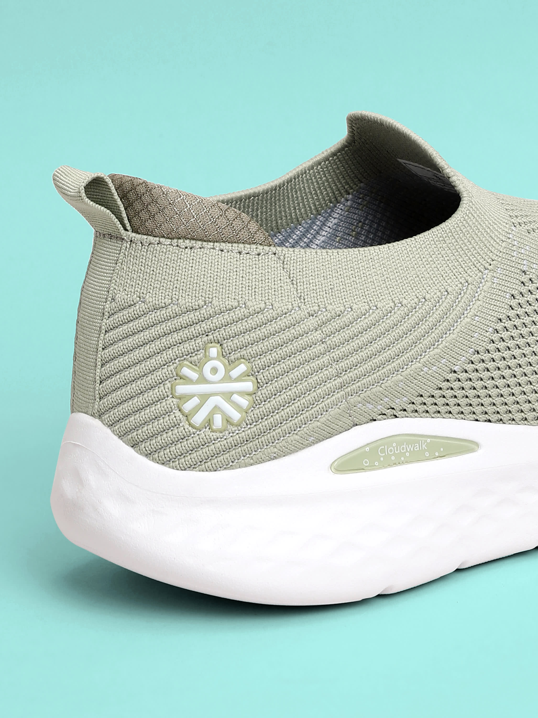 cult EZ+ Bloom Women's Walking Shoes - Lemon Grass/Olive - Image 6