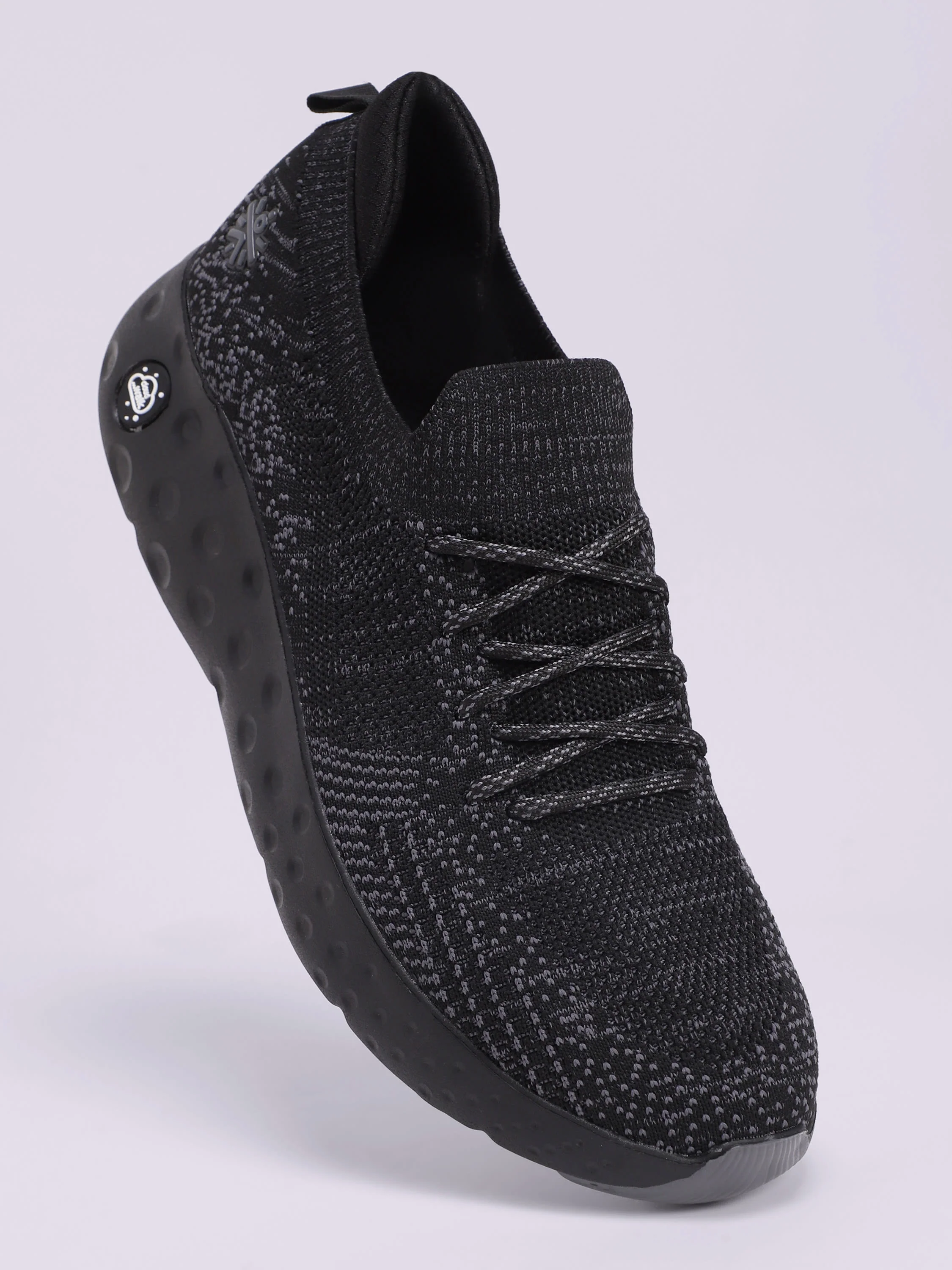 cult EZ+ Cushn Men's Walking Shoes - Black/Grey - Image 2
