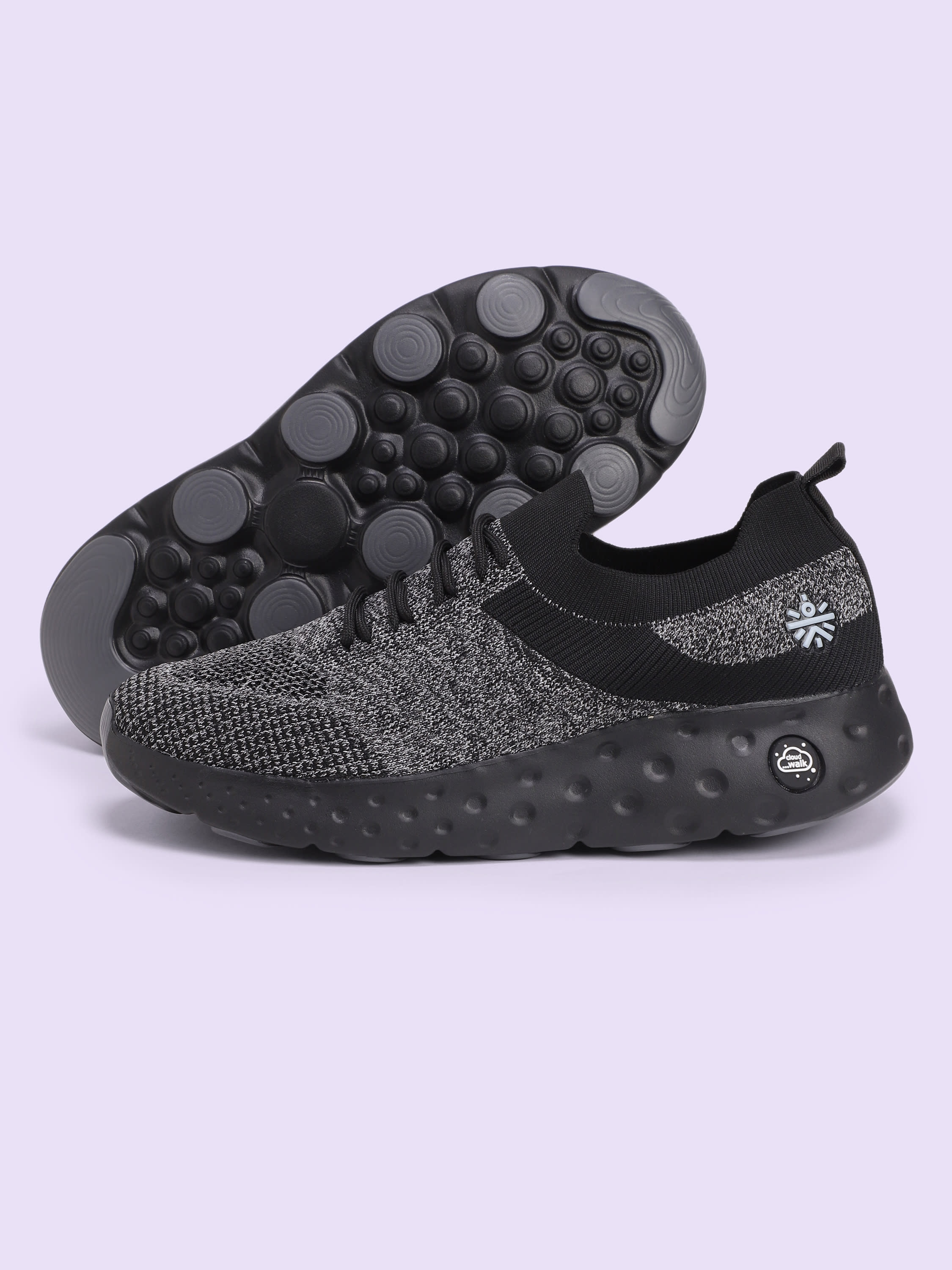cult EZ+ Joy Men's Walking Shoes - Black/Grey - Image 9