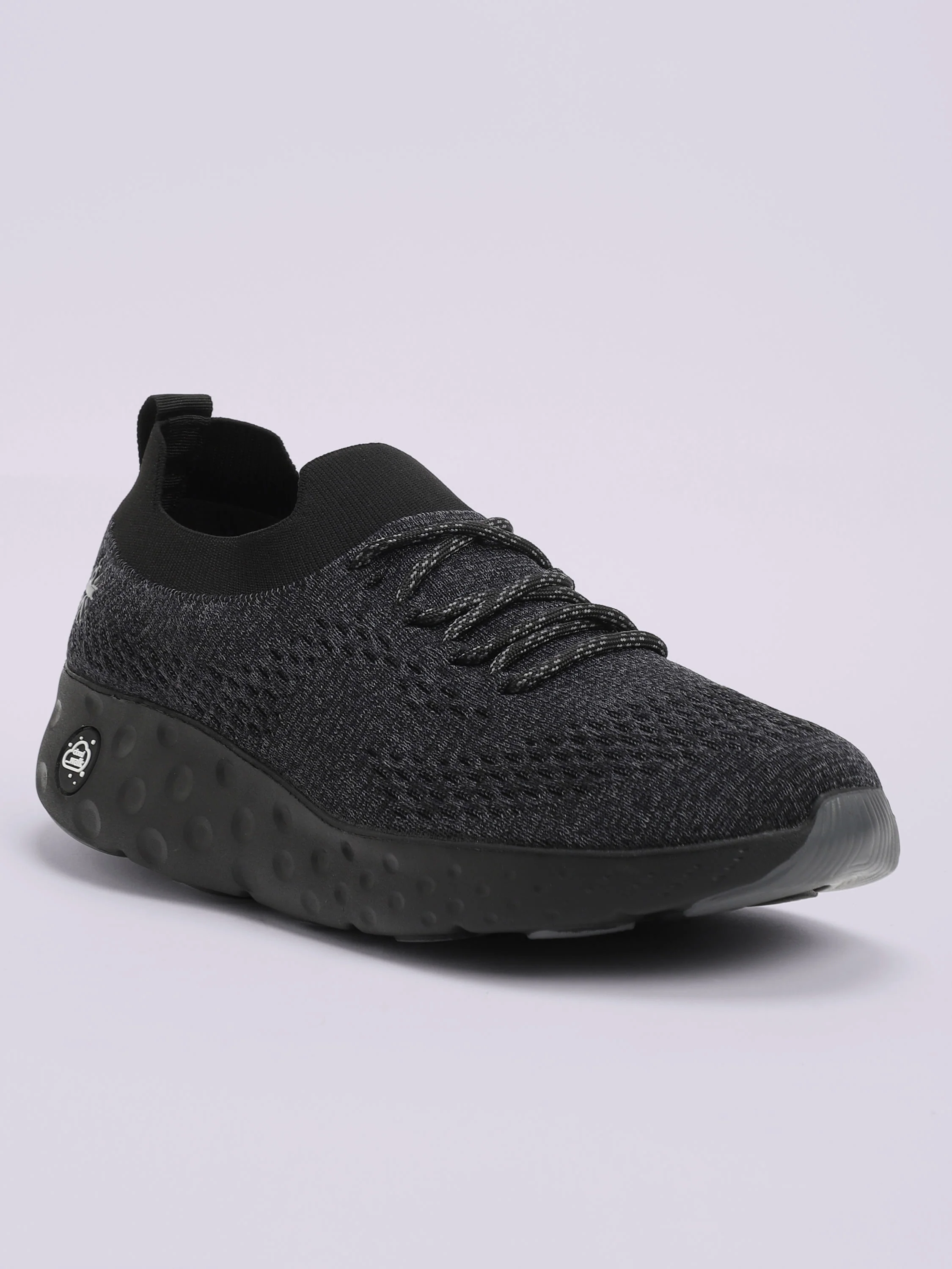 cult EZ+ Plush Men's Walking Shoes - Black/Grey - Image 3