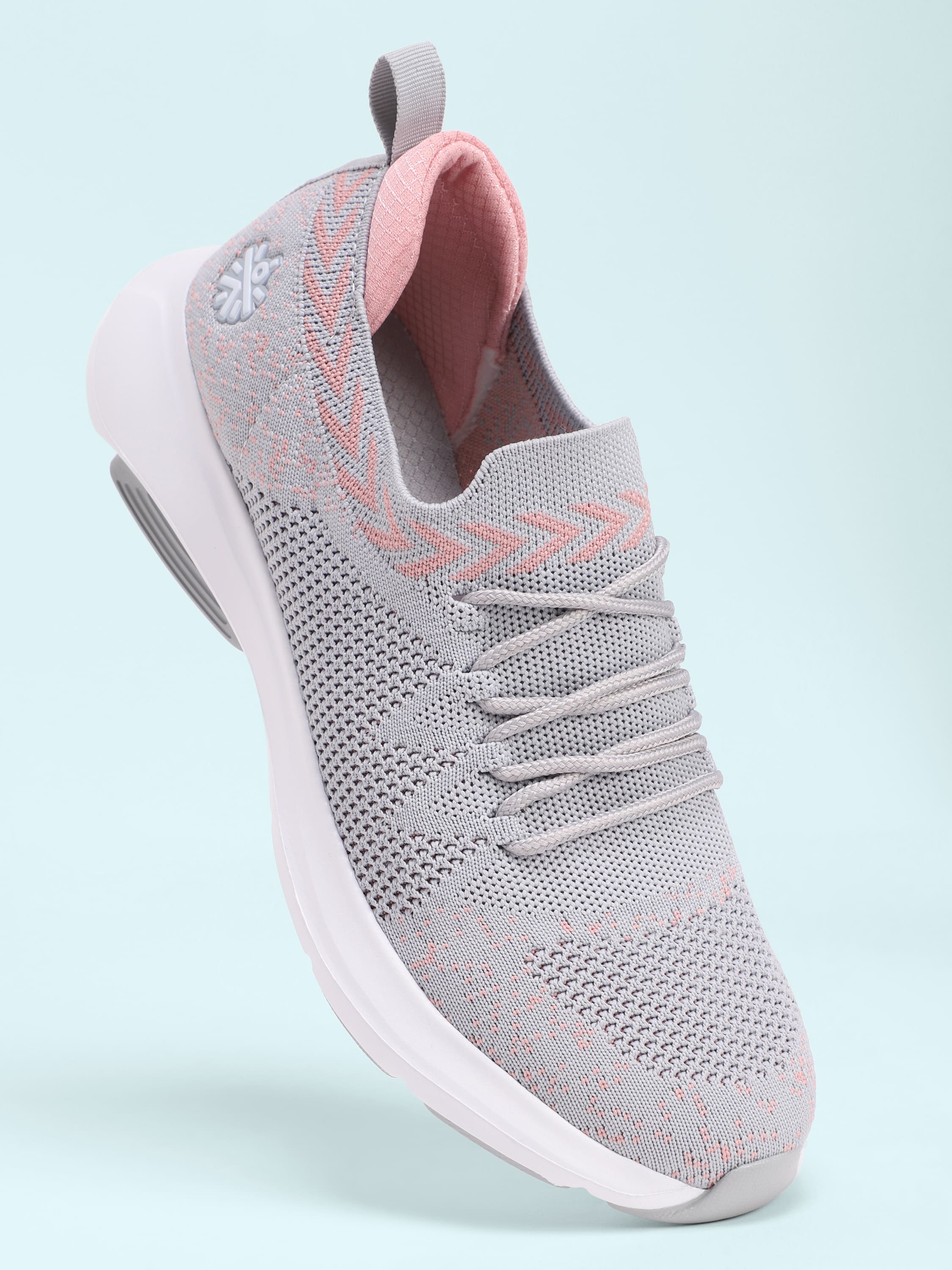 cult EZ+ Stride Women's Walking Shoes - Ash Grey/Peach - Image 2