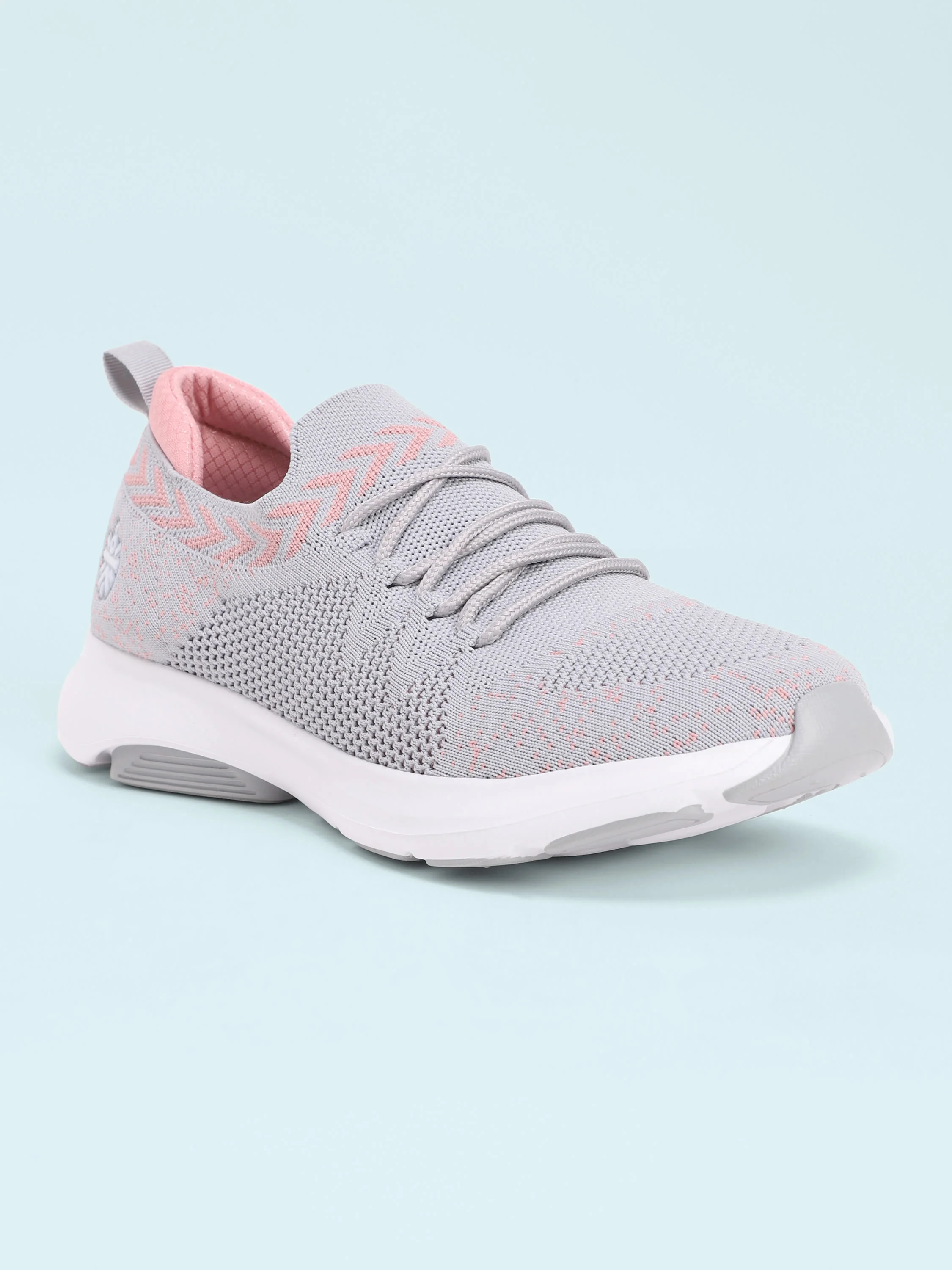 cult EZ+ Stride Women's Walking Shoes - Ash Grey/Peach - Image 3