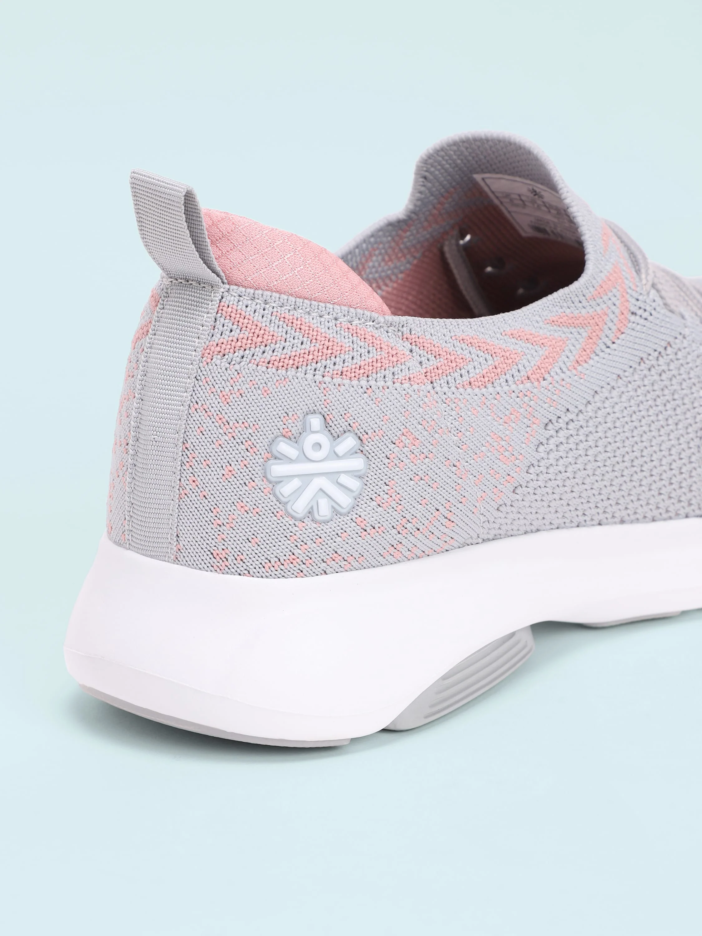 cult EZ+ Stride Women's Walking Shoes - Ash Grey/Peach - Image 6