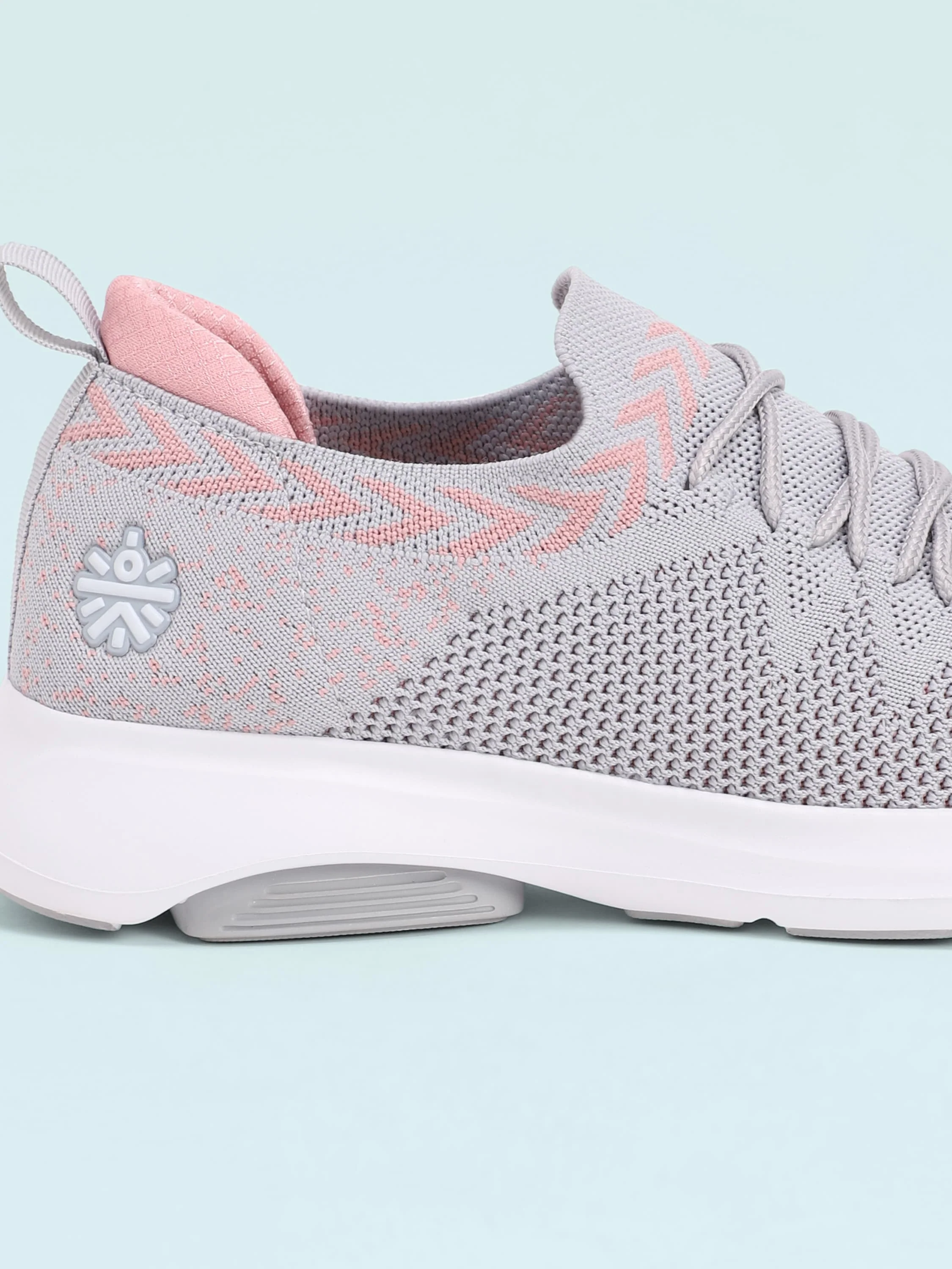 cult EZ+ Stride Women's Walking Shoes - Ash Grey/Peach - Image 7