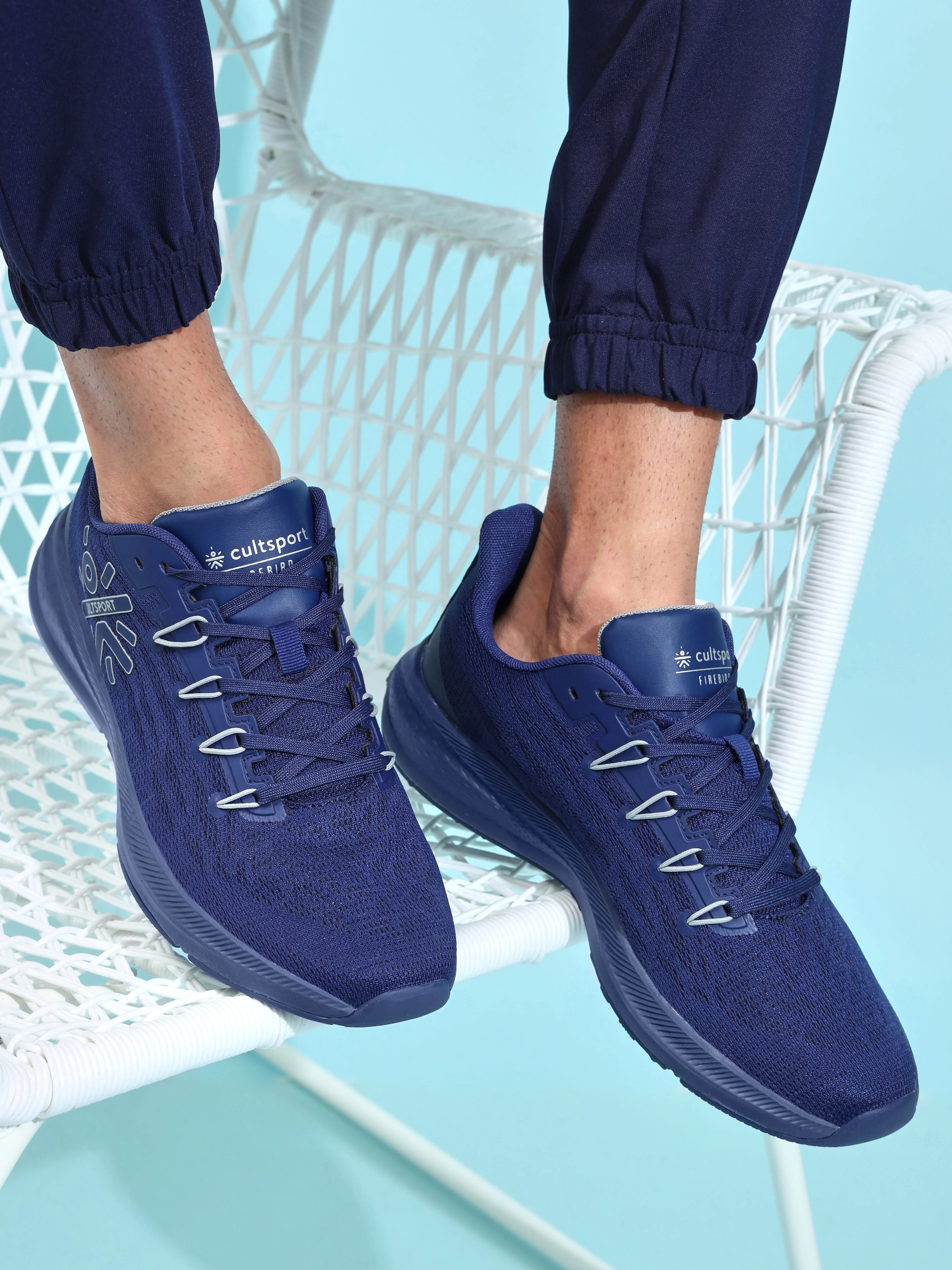 cult Firebird Men Running Shoes - Sapphire Blue - Image 2