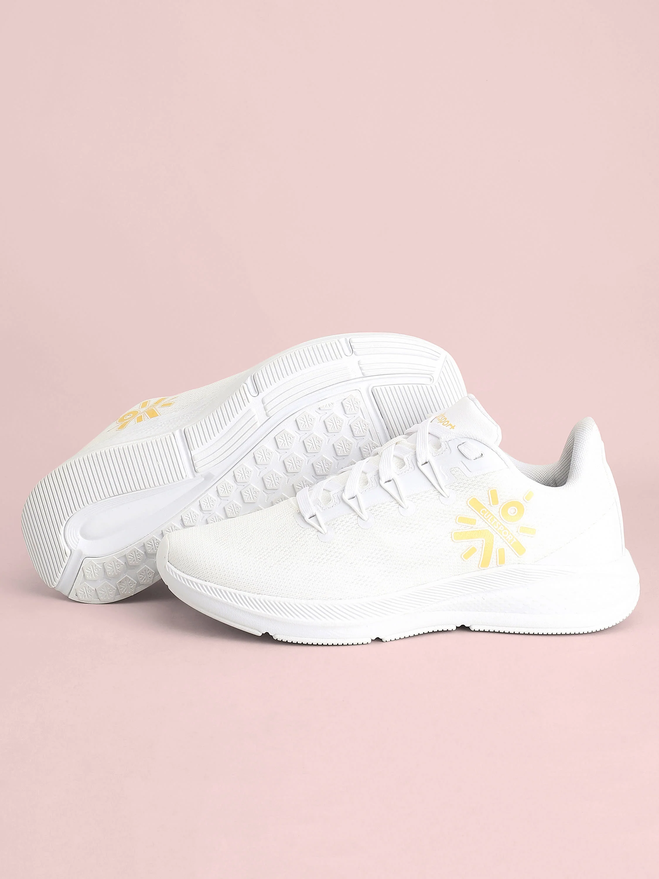 cult Firebird Men Running Shoes - White - Image 4