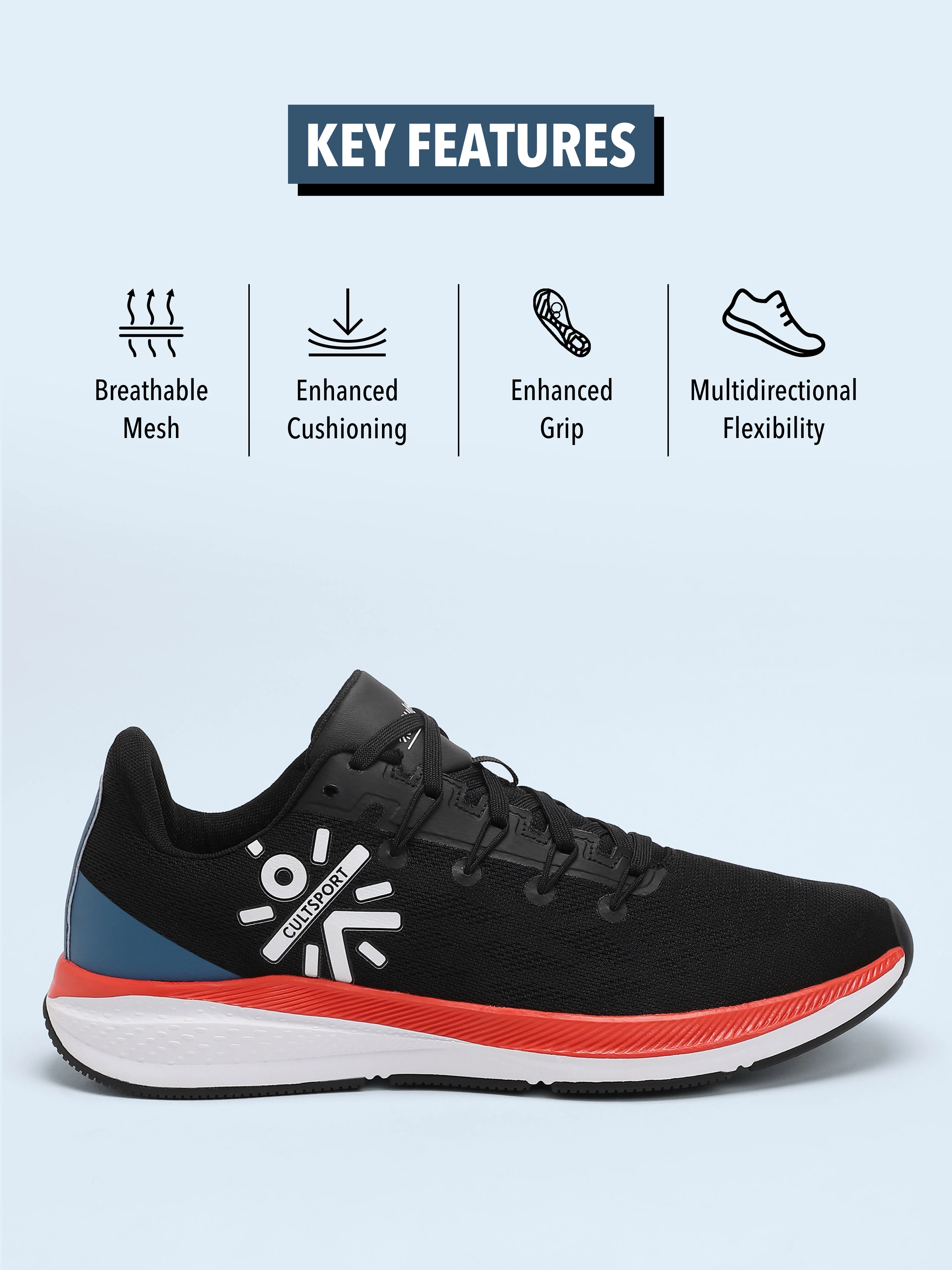 cult Firebird Men Running Shoes - Multicolor - Image 3