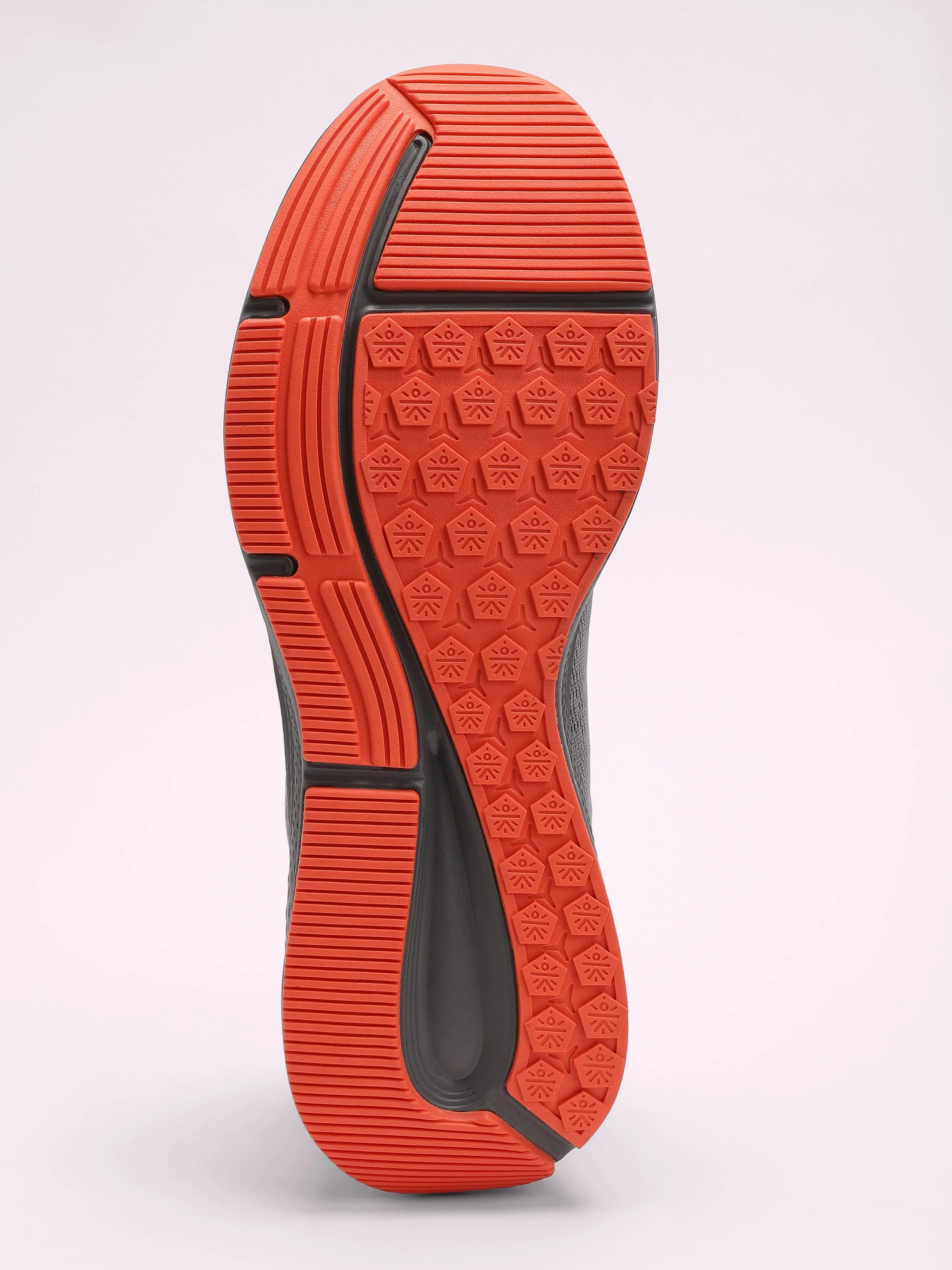 cult Firebird Men Running Shoes - Grey/Orange - Image 9