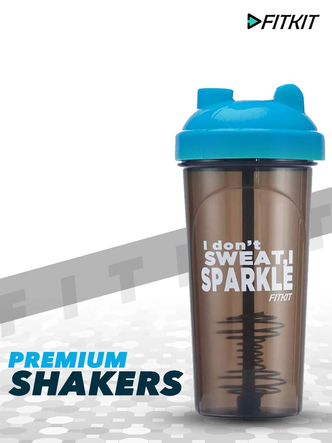 Classic Shaker Bottle 700ml Blue/Black - Image 5