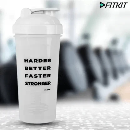 Fitkit FK67.60.003-01 Classic 700 ml Shaker (Pack of 1, White) - Image 5