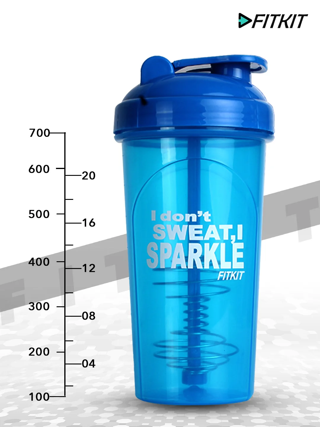 Classic 700 ml Shaker (Pack of 1, Blue) - Image 4