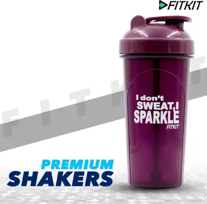 Fitkit FKSB09 Classic 700 ml Shaker (Pack of 1, Purple) - Image 4