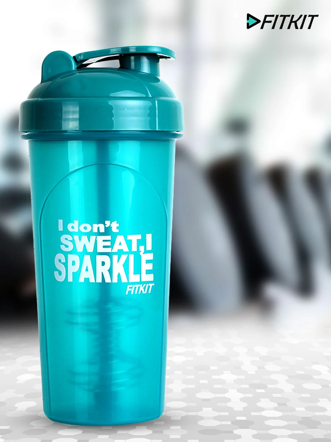 Classic 700 ml Shaker (Pack of 1, Teal) - Image 2