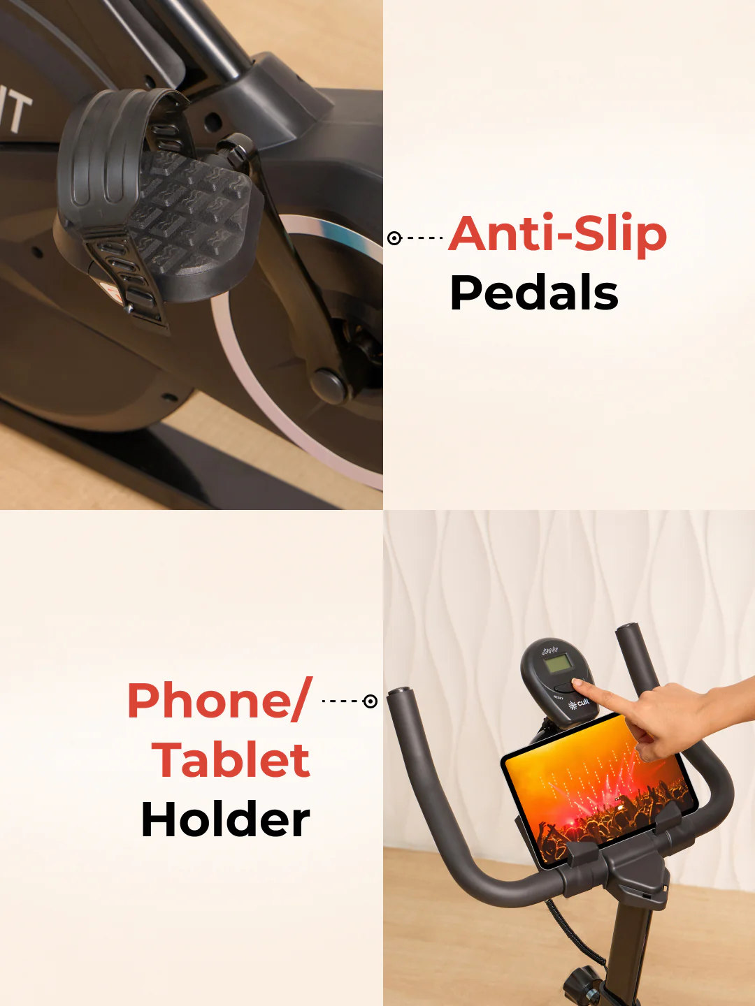 FK7001 Spinbike | 6kg Flywheel | Max Weight: 110Kg | Black (6 months warranty + 6 months extended warranty) - Image 6