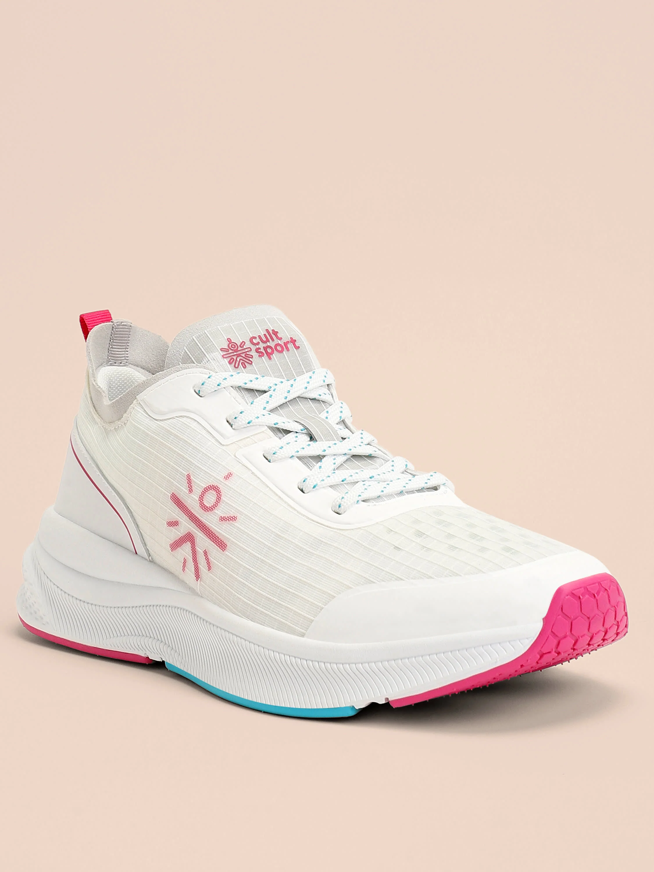 cult Flamingo Women Running Shoes - White/Red - Image 11