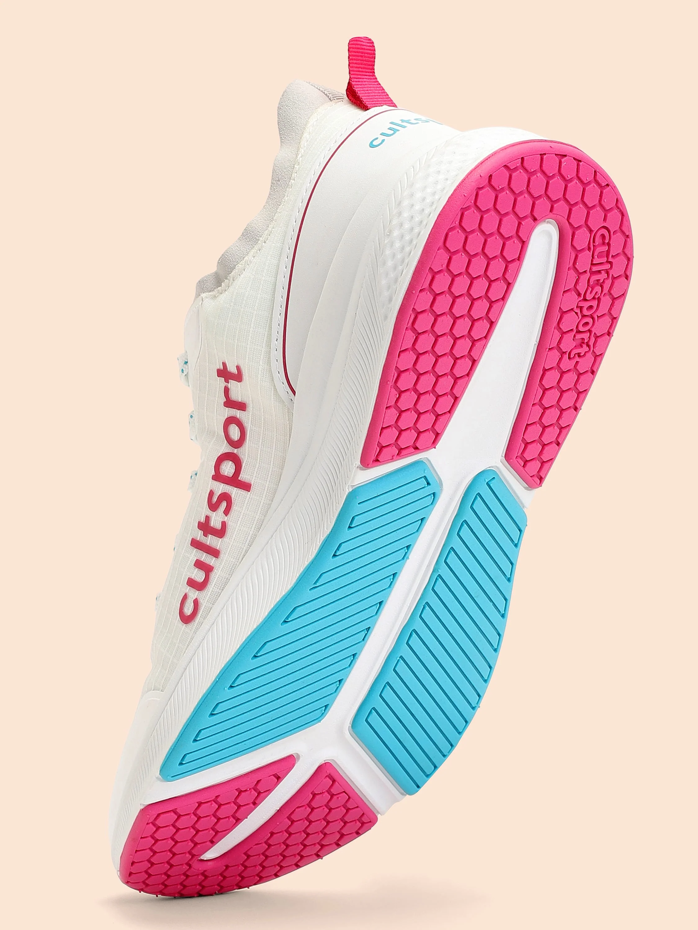 cult Flamingo Women Running Shoes - White/Red - Image 5