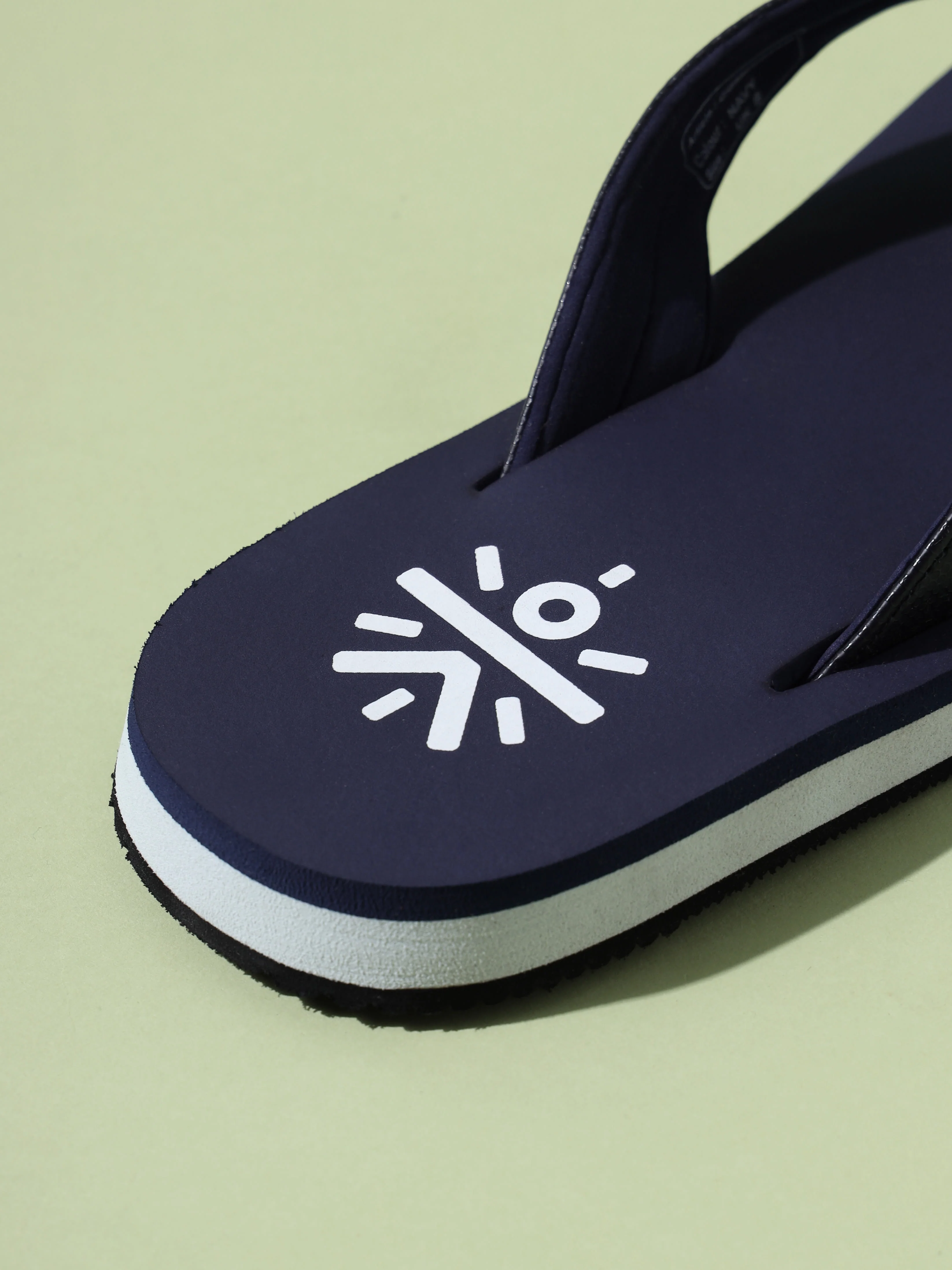 cult Flo Sweat Absorbing EVA Flip Flops - Navy - Image 7