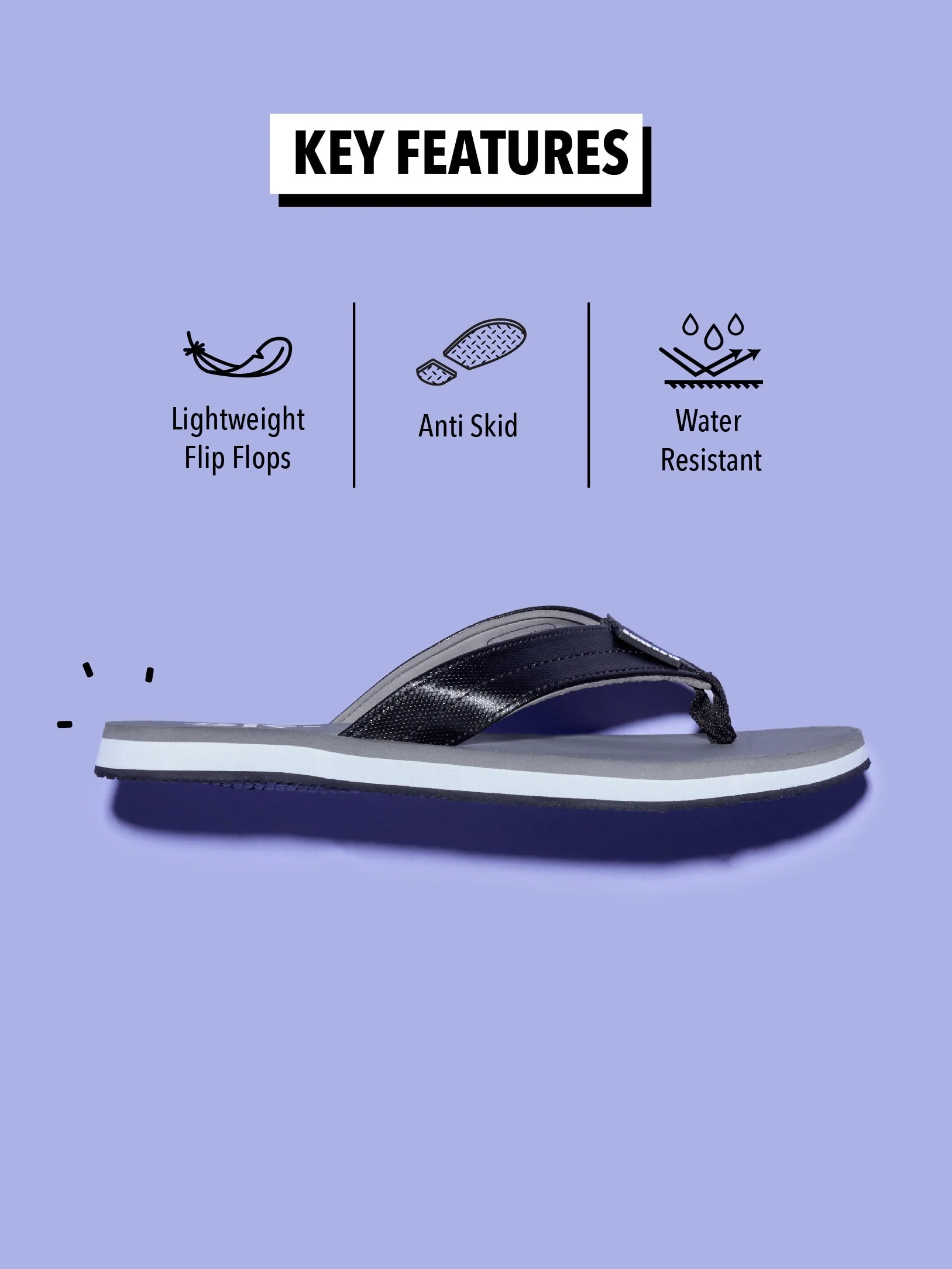 cult Flo Sweat Absorbing EVA Flip Flops - Image 3