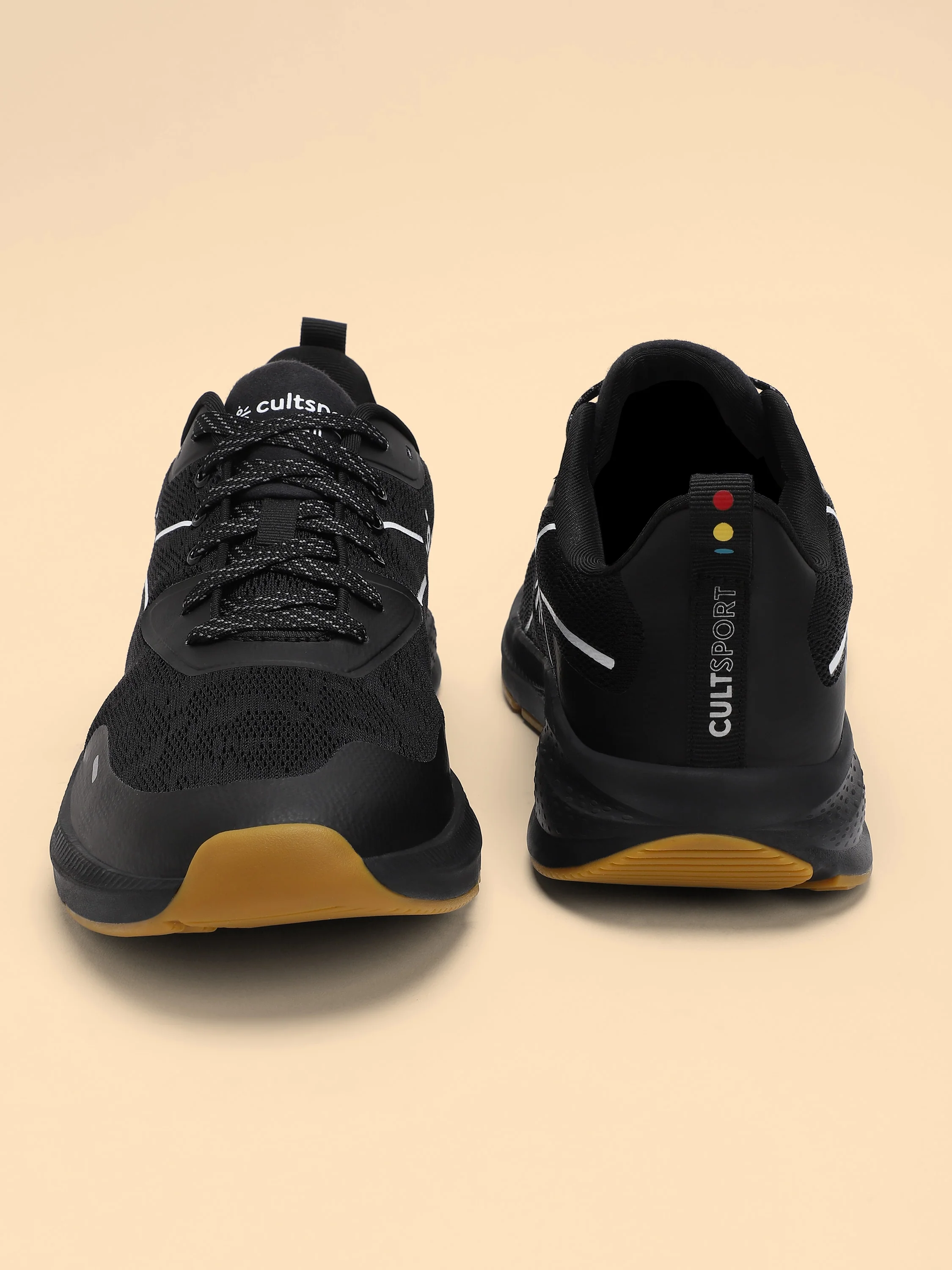cult Flomo Men Running Shoes - Black/Mustard - Image 5