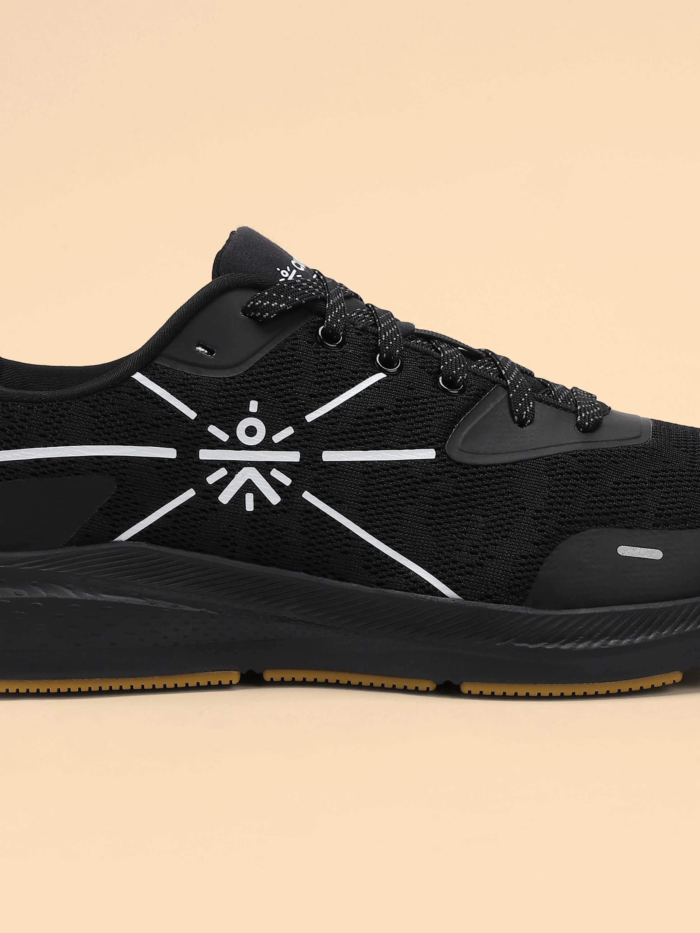 cult Flomo Men Running Shoes - Black/Mustard - Image 9