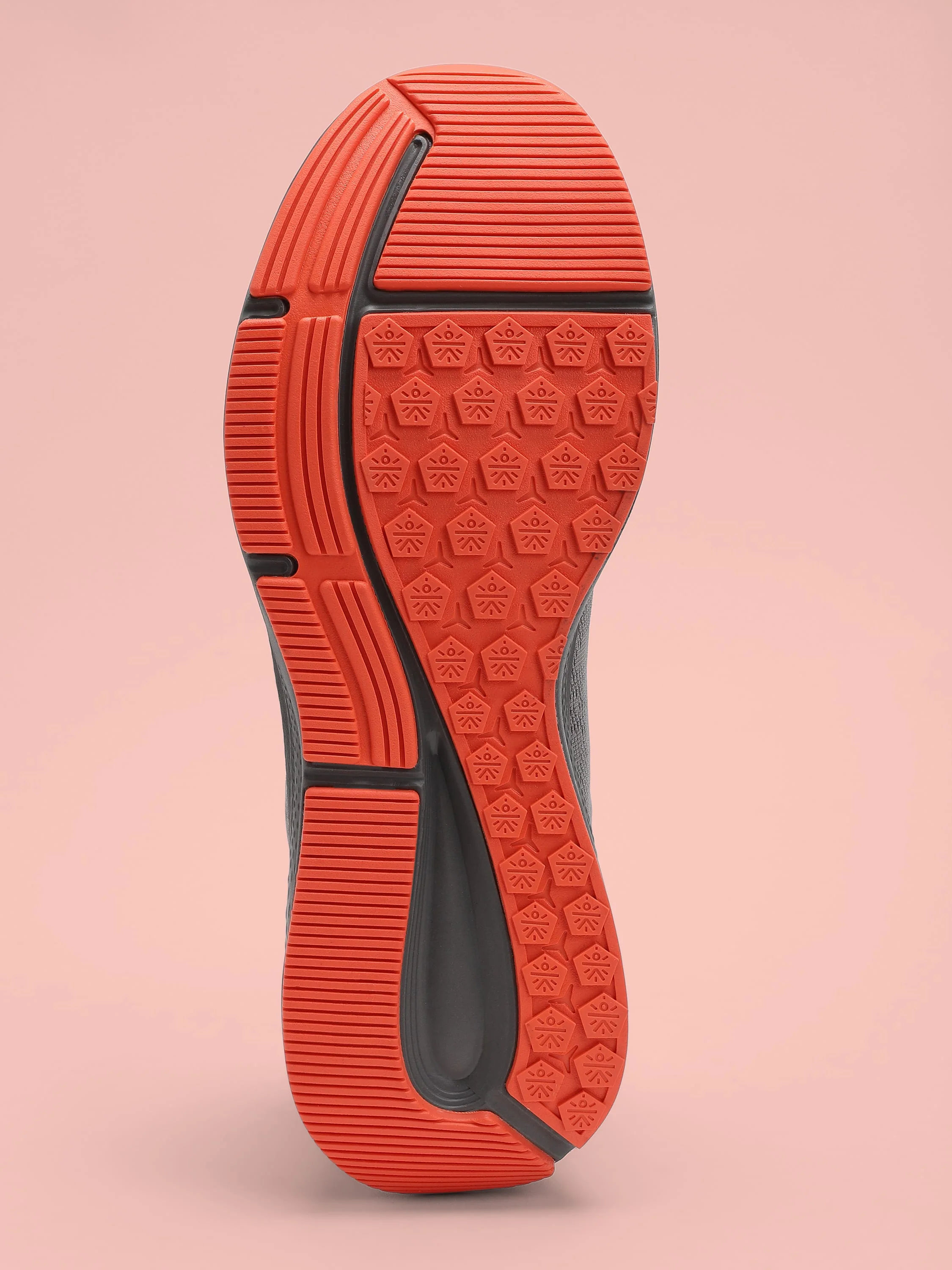 cult Flomo Men Running Shoes - Grey/Orange - Image 11