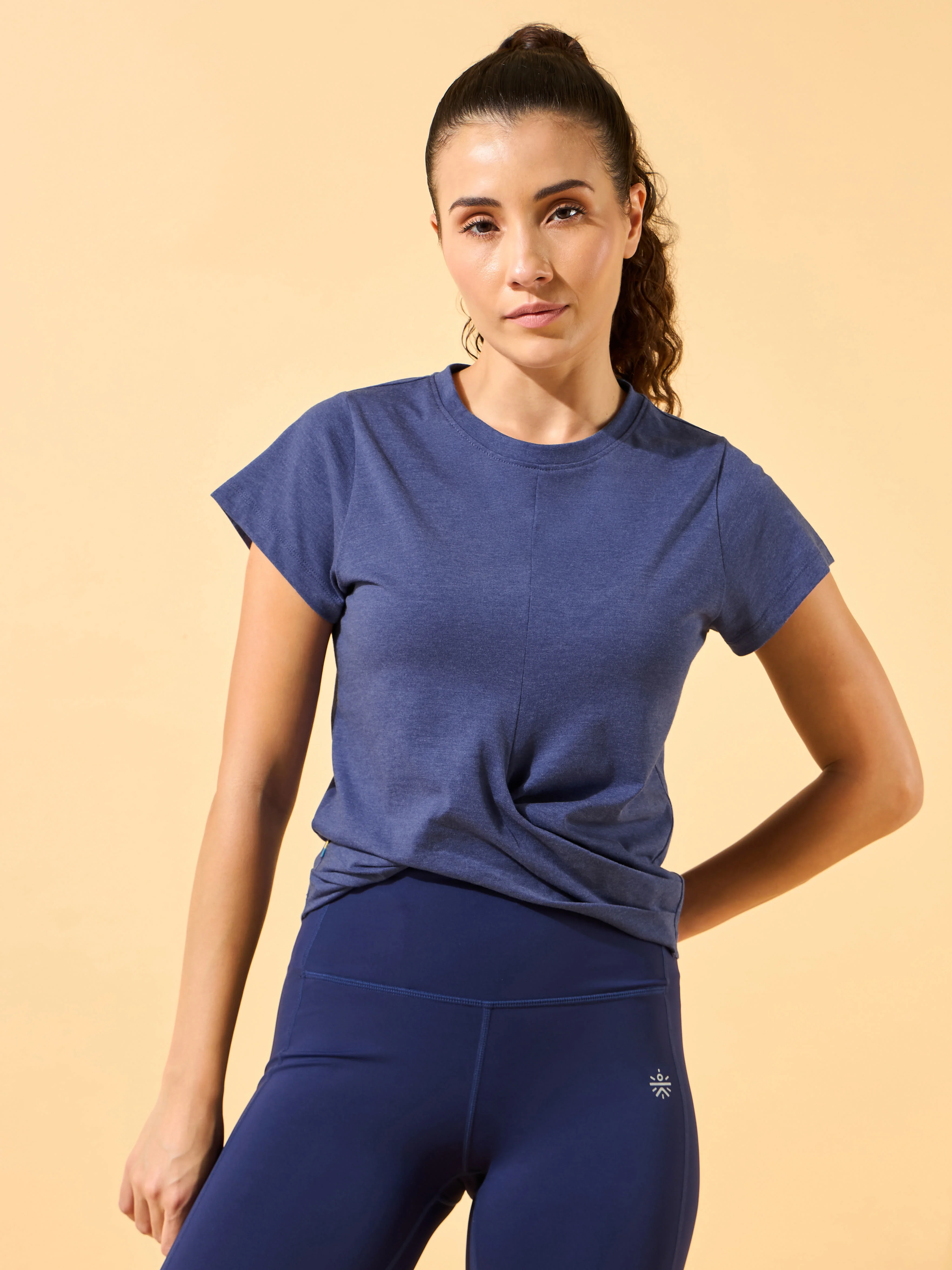 Front Knot Stylised T-shirt - Image 2