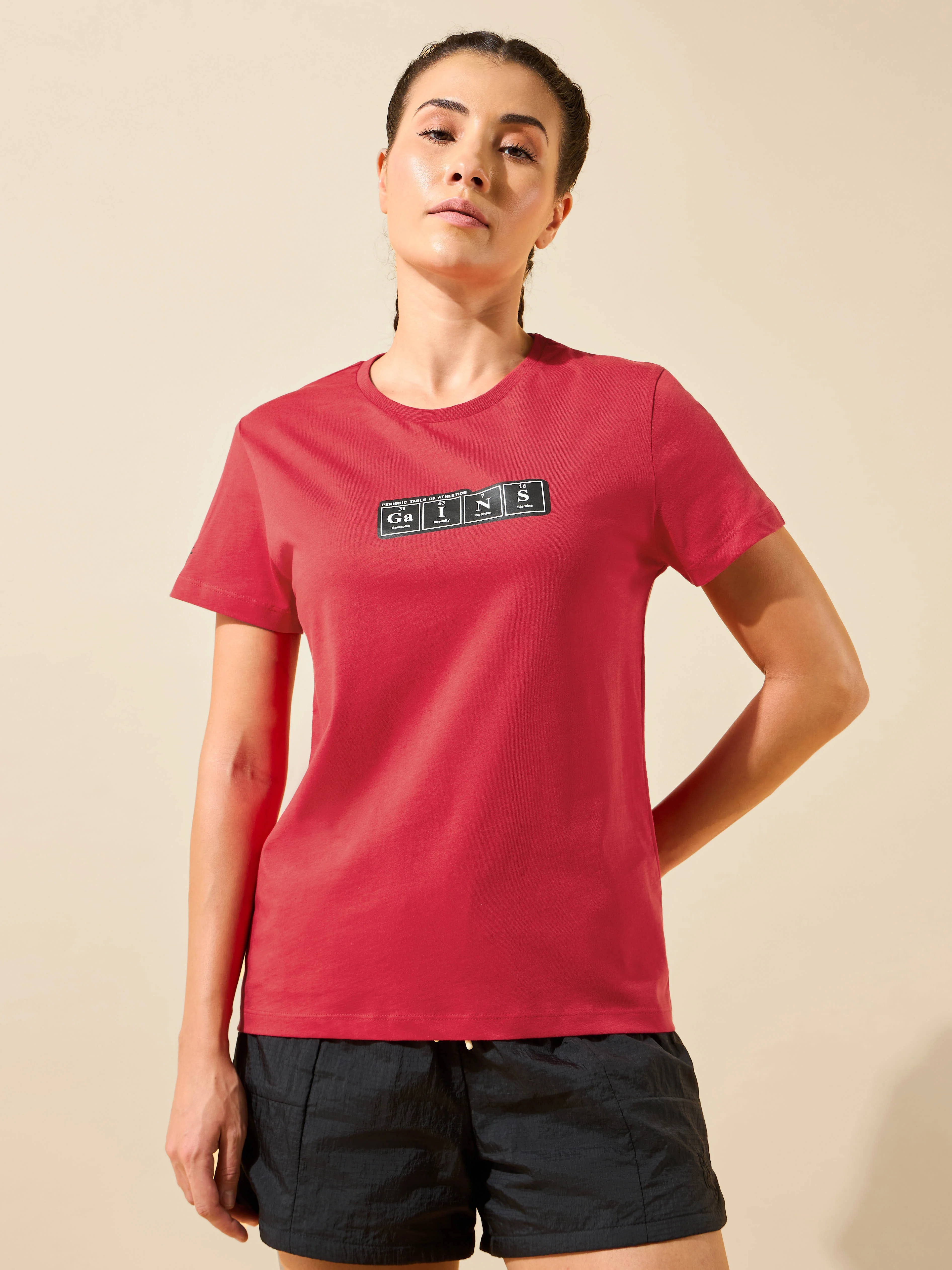 Gains Typographic Training T-shirt - Image 3
