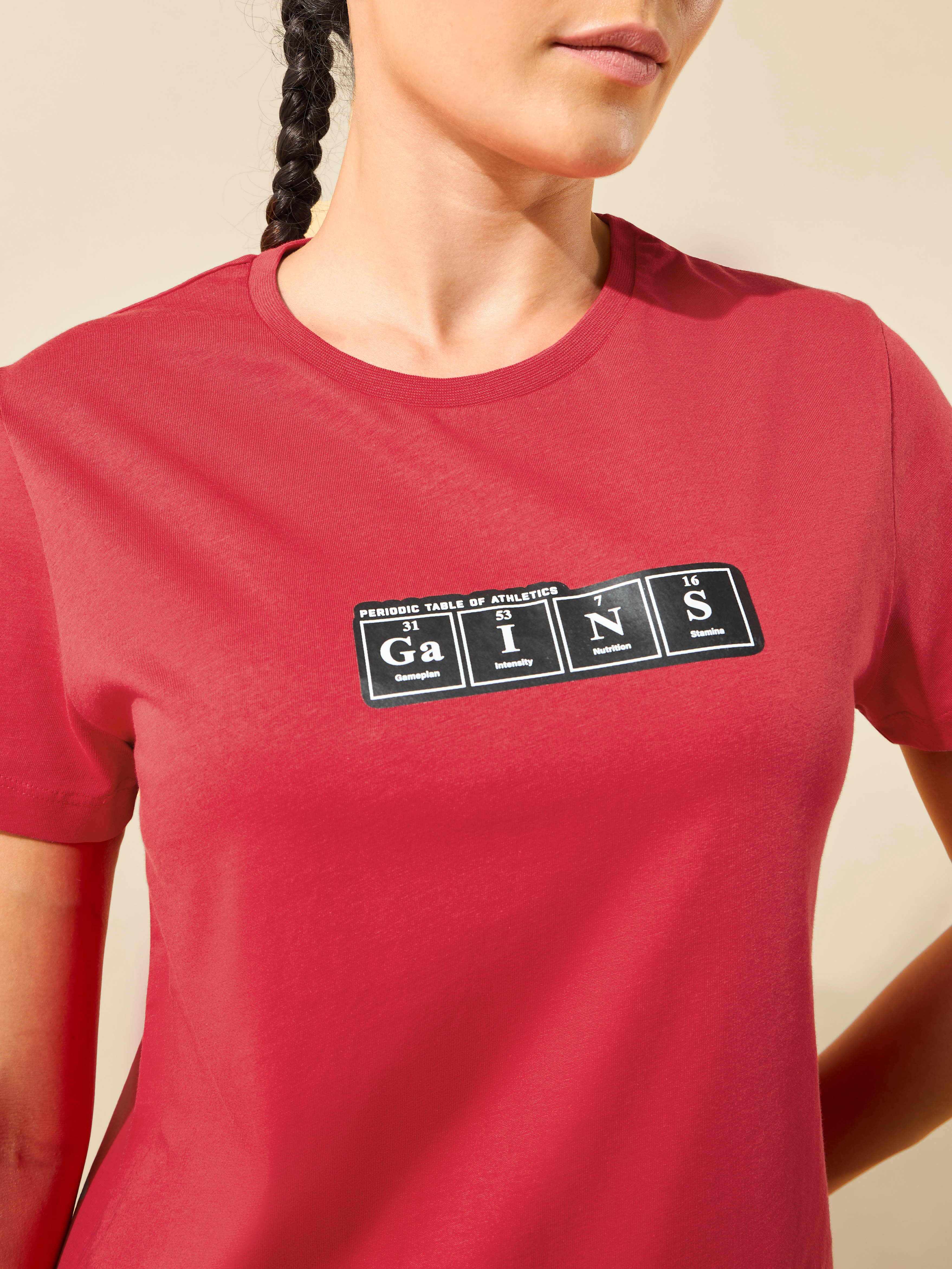 Gains Typographic Training T-shirt - Image 5