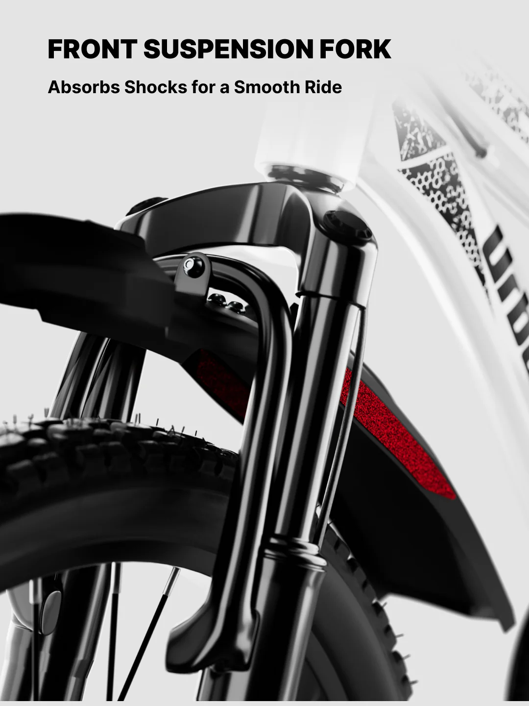 Galaxy Max Mountain Bike Steel 7 Speed Cycle 24 inch Tyre, White With Front Suspension, Single Wall Rim and Dual Disc Brakes Ideal For 4.5 ft to 5.3 ft - Image 4