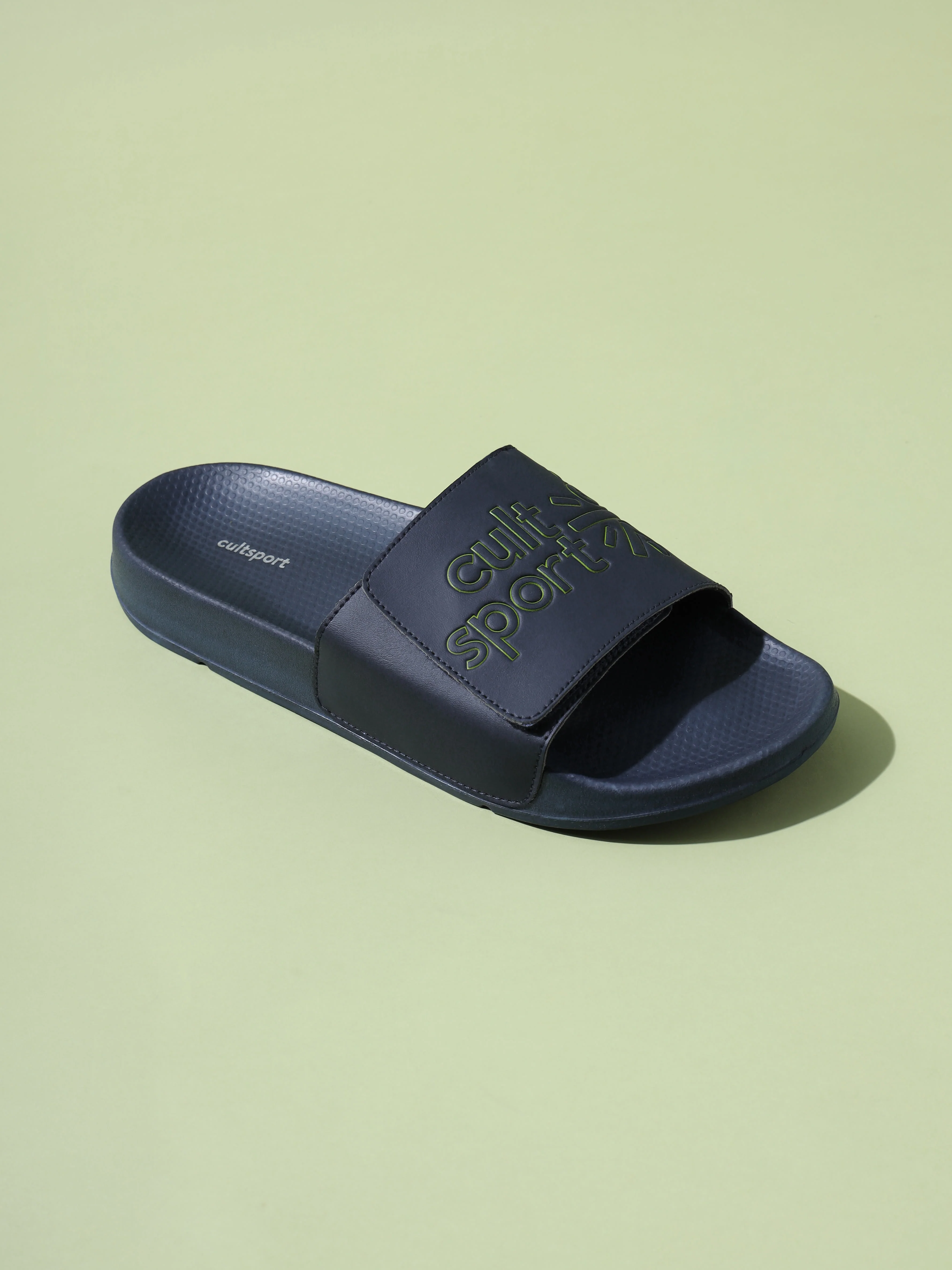 cult Glissade Navy Men Slides - Image 4