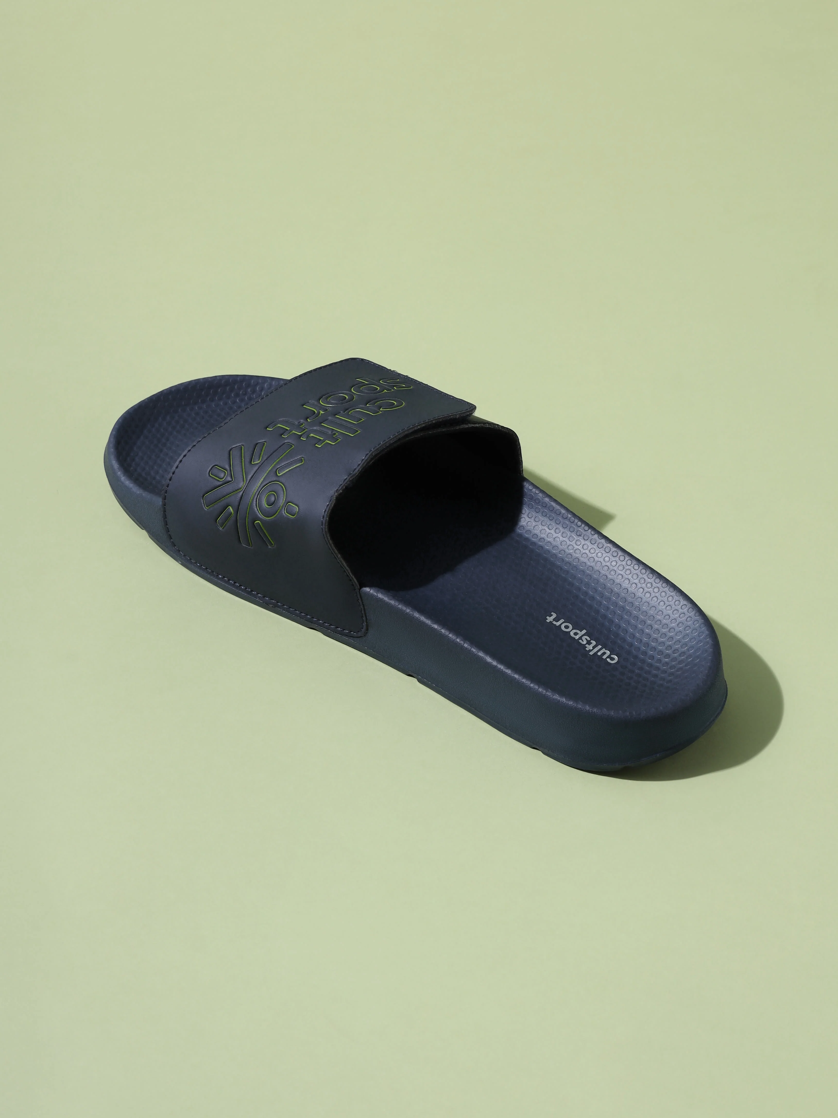 cult Glissade Navy Men Slides - Image 5