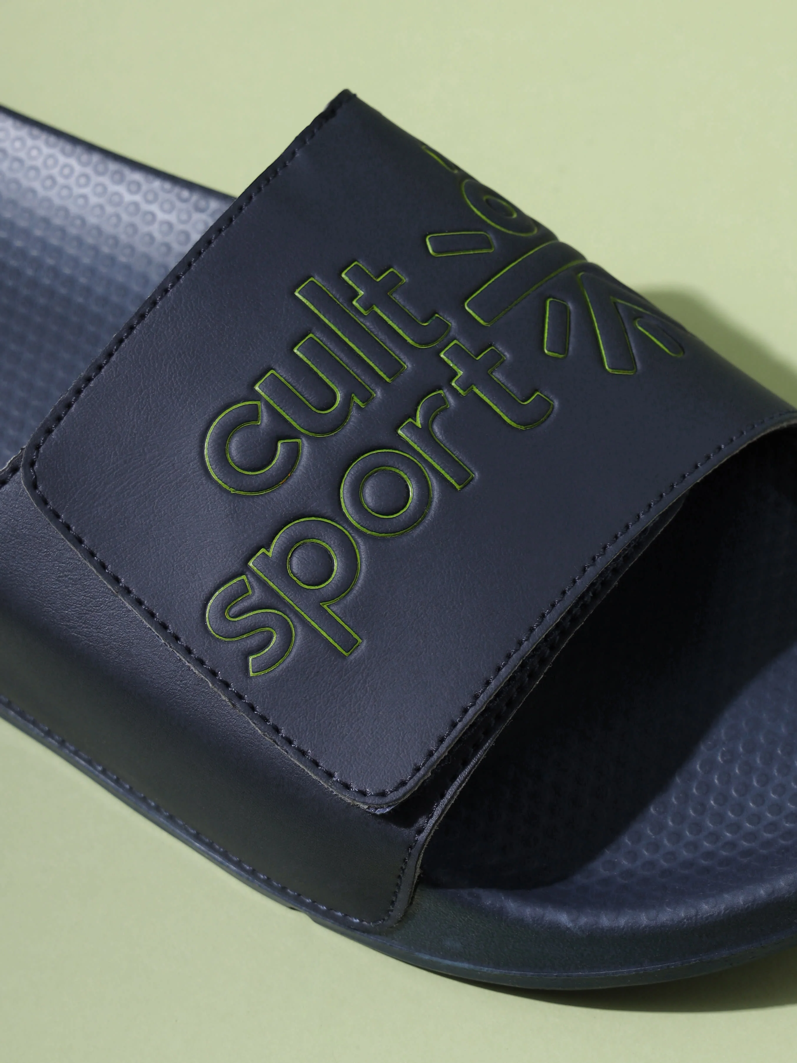 cult Glissade Navy Men Slides - Image 7