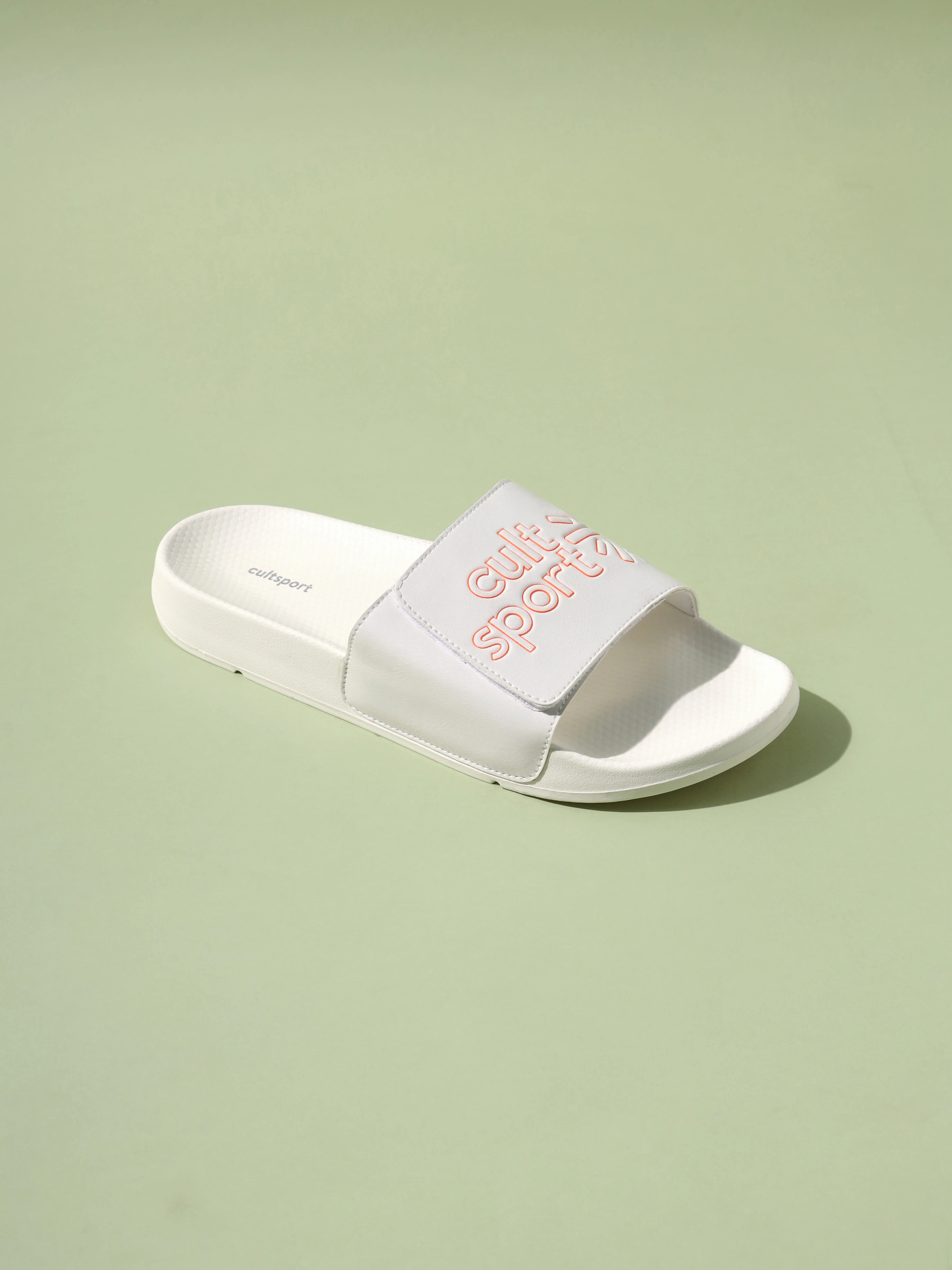 cult Glissade White Men Slides - Image 4