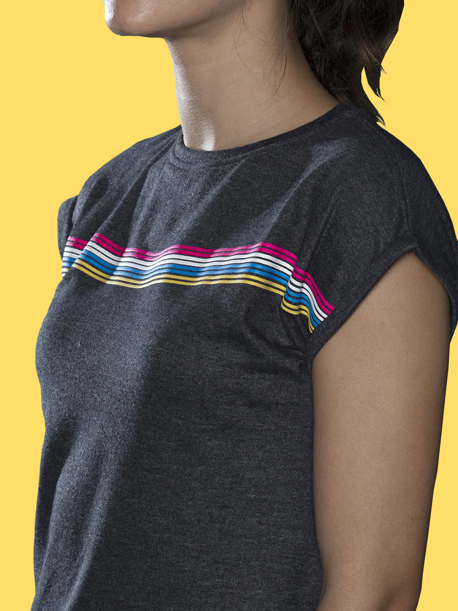 Women Go-beyond Athletic Charcoal Dress - Image 4