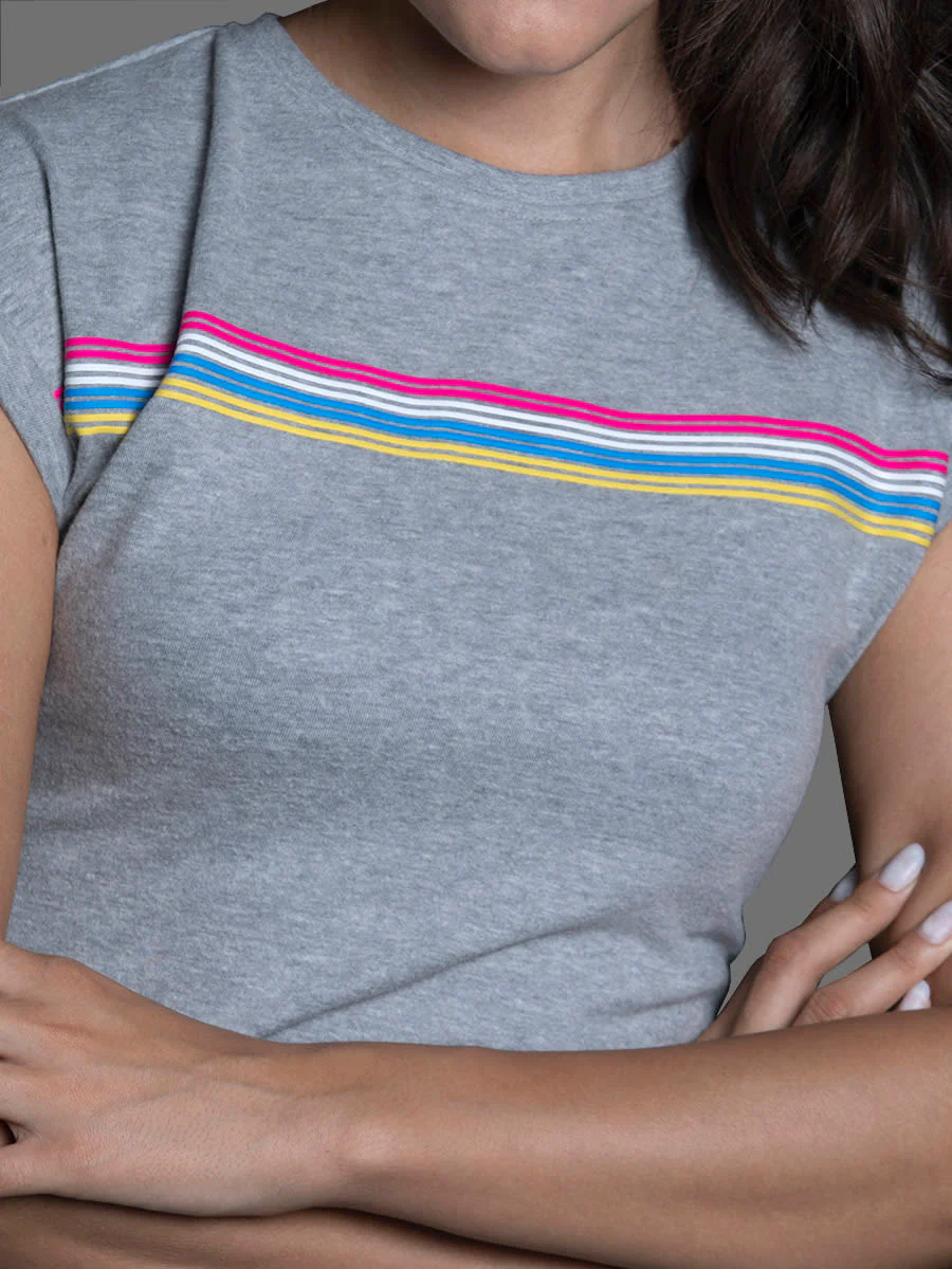 Women Go-beyond Athletic Grey Dress - Image 4