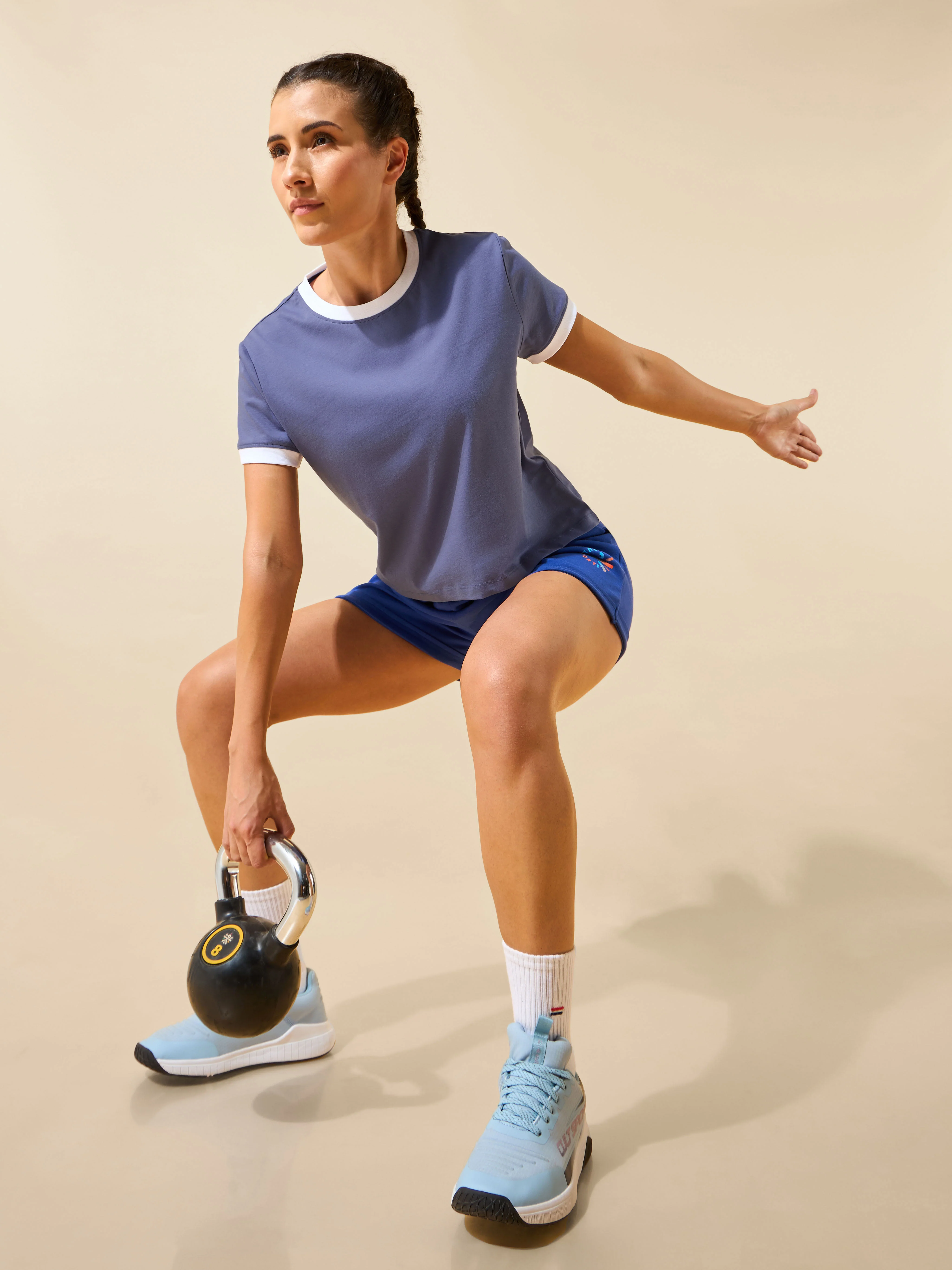 High Impact Cropped Training T-shirt - Image 2
