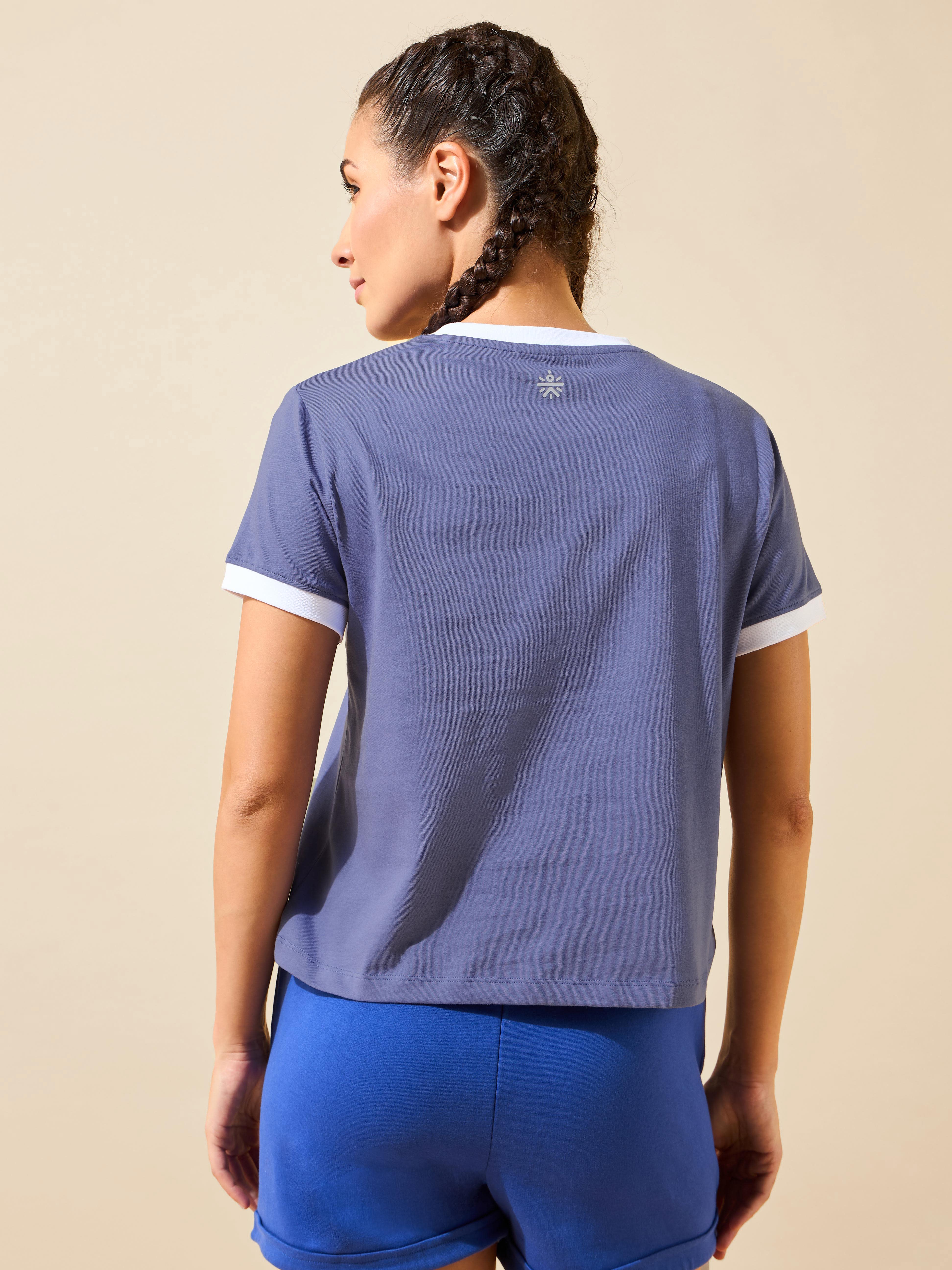 High Impact Cropped Training T-shirt - Image 5