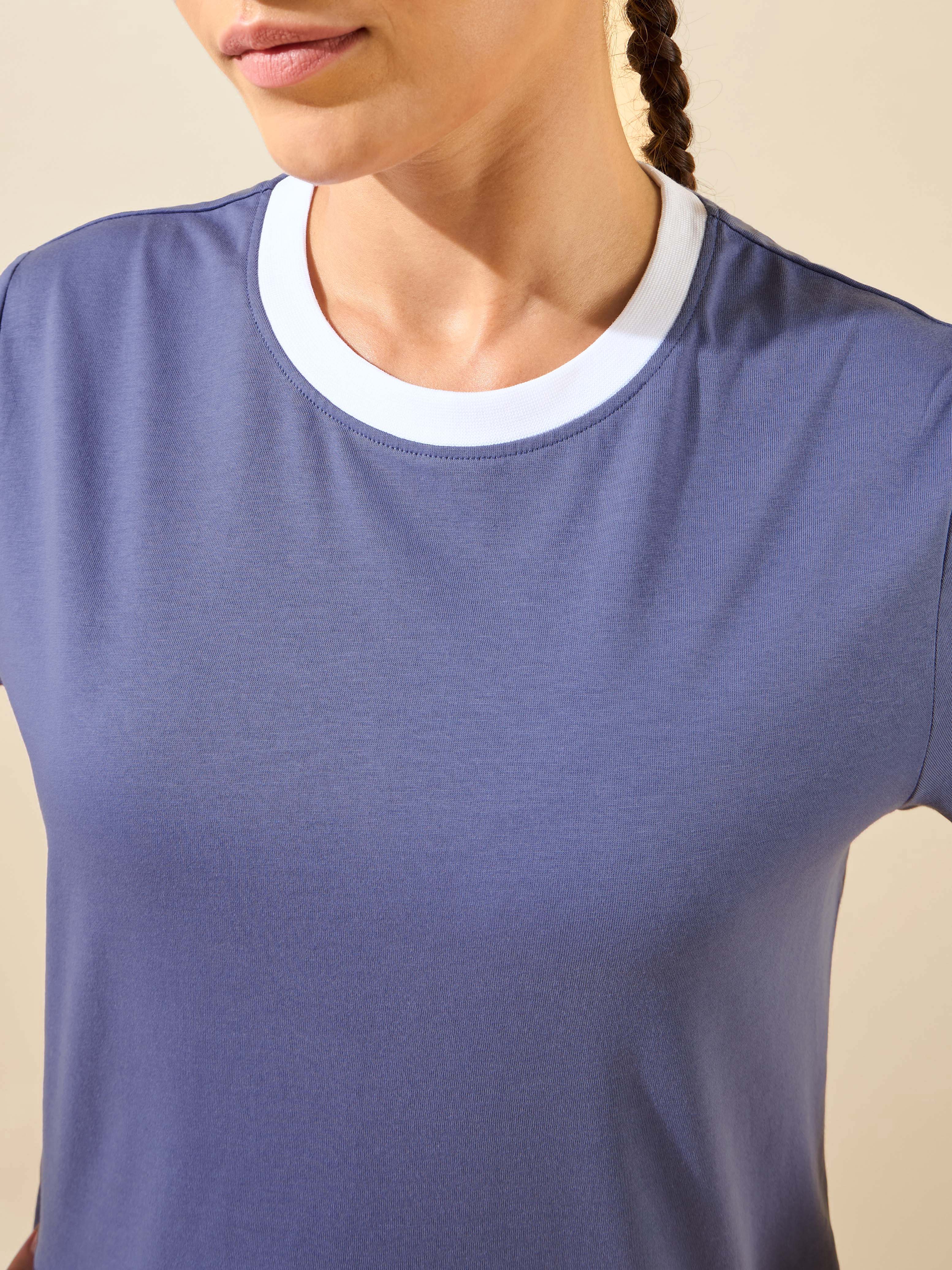 High Impact Cropped Training T-shirt - Image 6