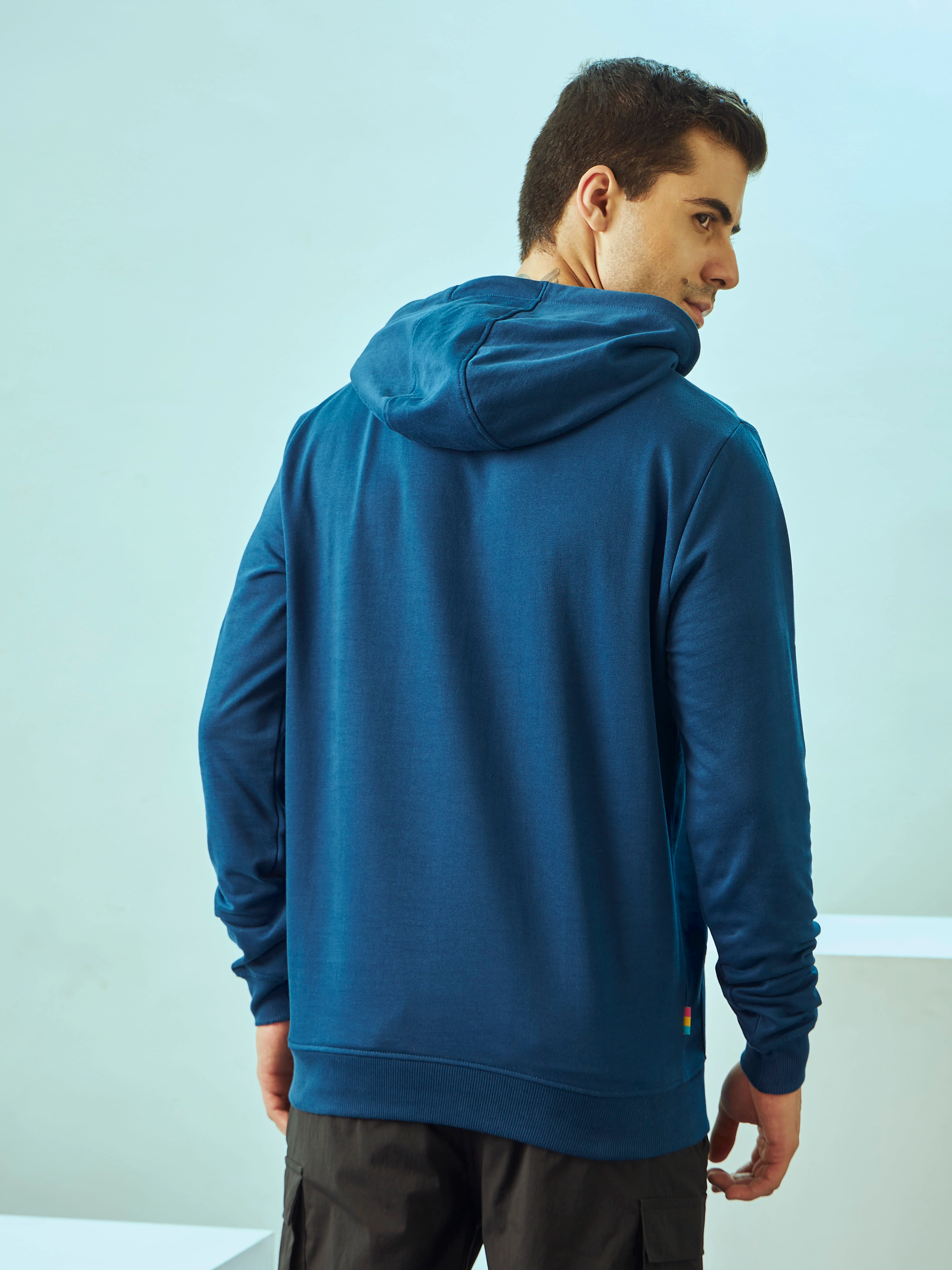 Hooded Sweatshirt with Kangaroo Pocket - Image 3