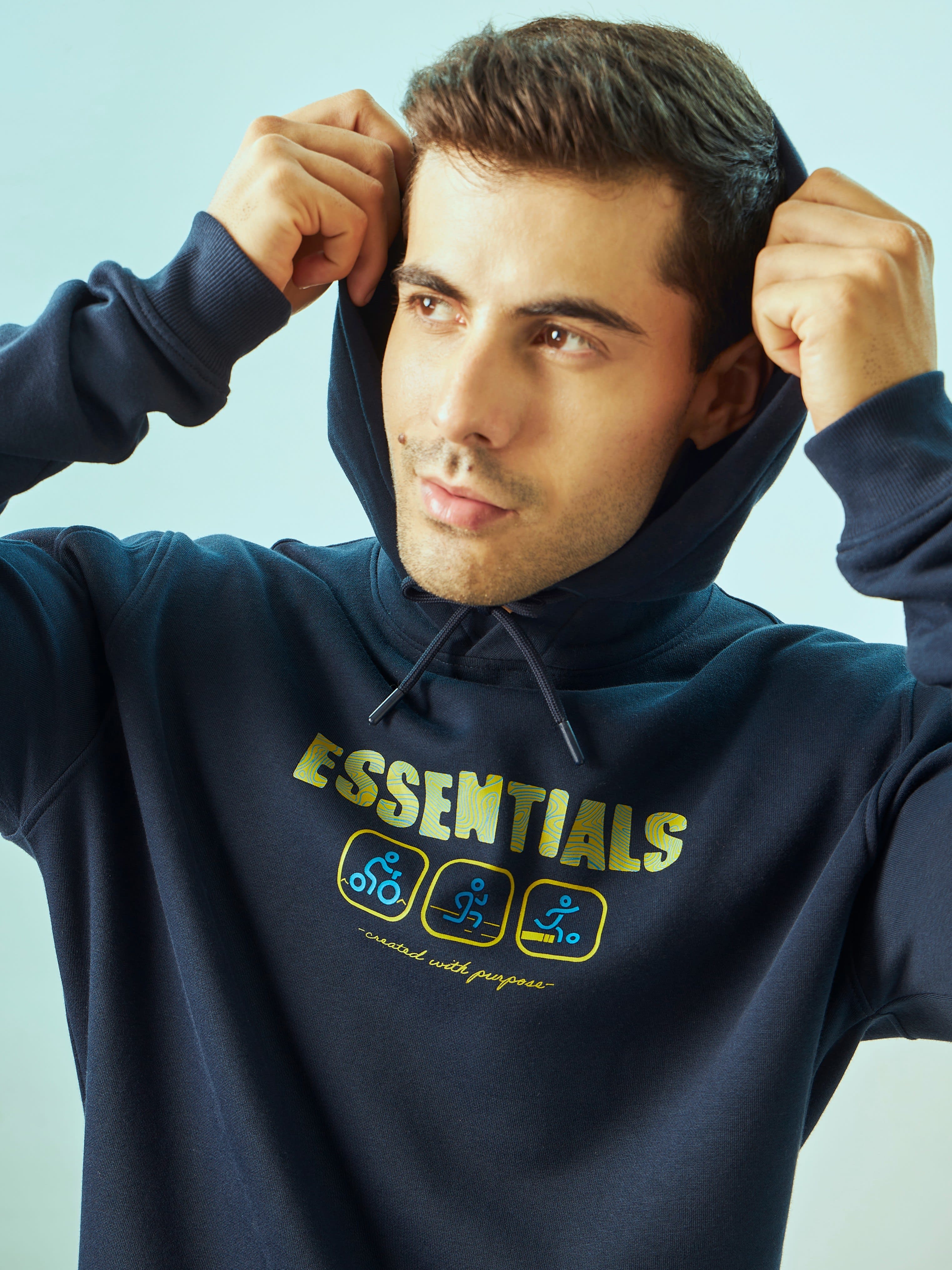 Hooded Sweatshirt with Slit Pockets - Image 6