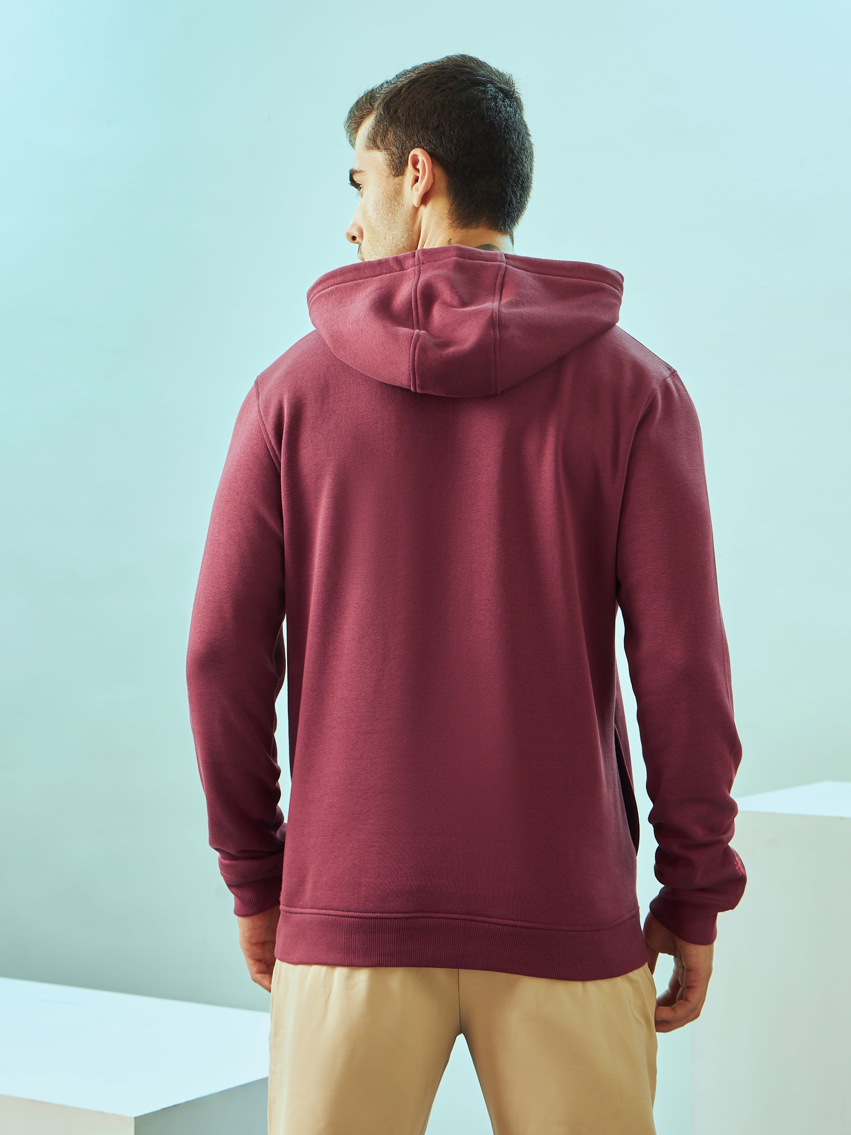 Hooded Sweatshirt with Slit Pockets - Image 4