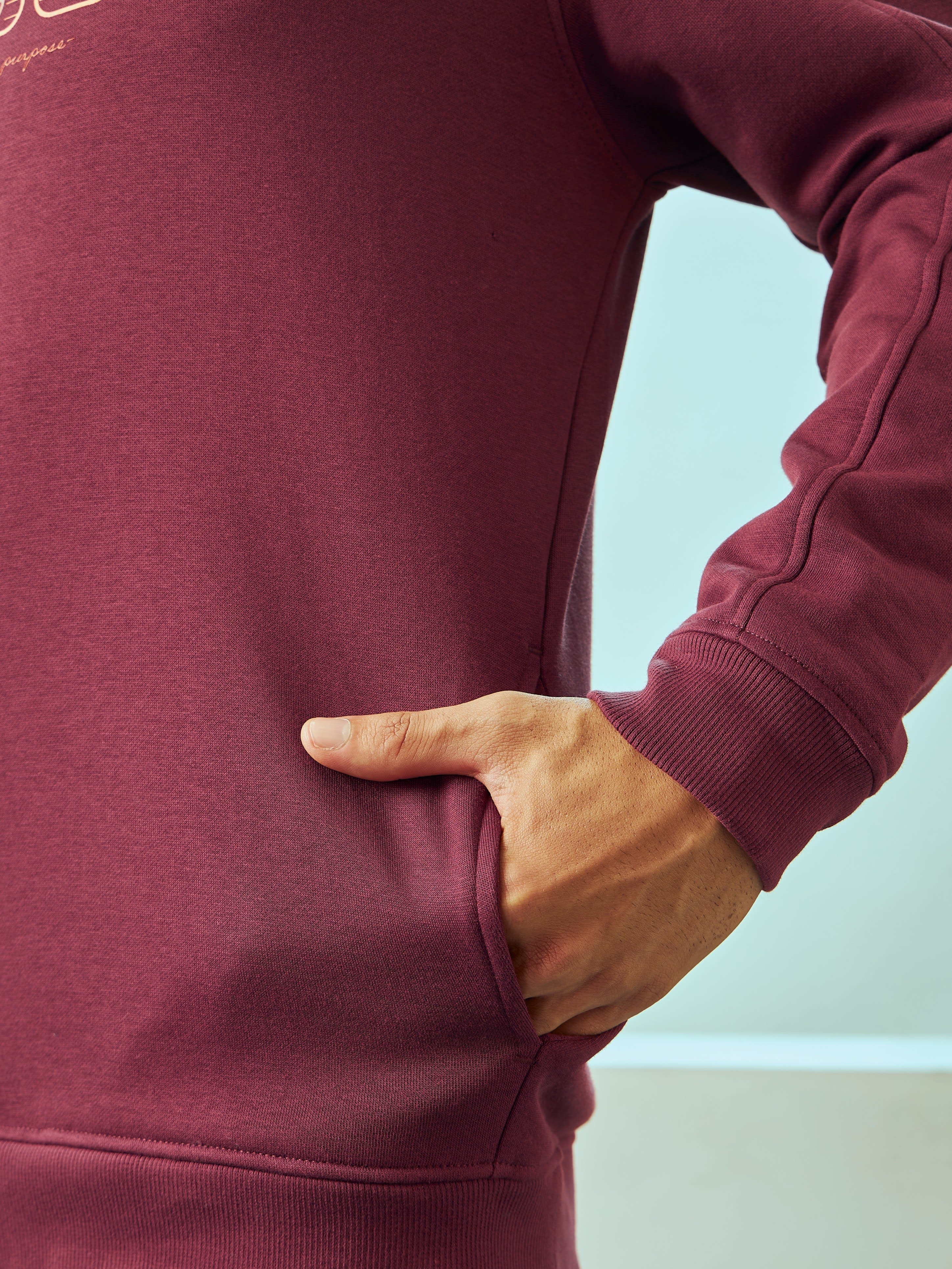 Hooded Sweatshirt with Slit Pockets - Image 7
