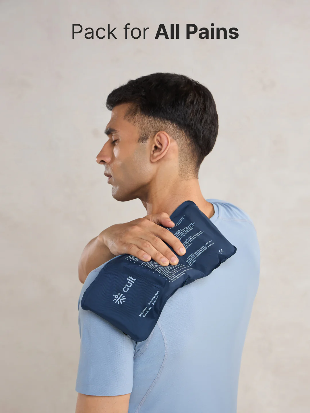 Hot & Cold Gel Pack with Velcro strap - Image 2