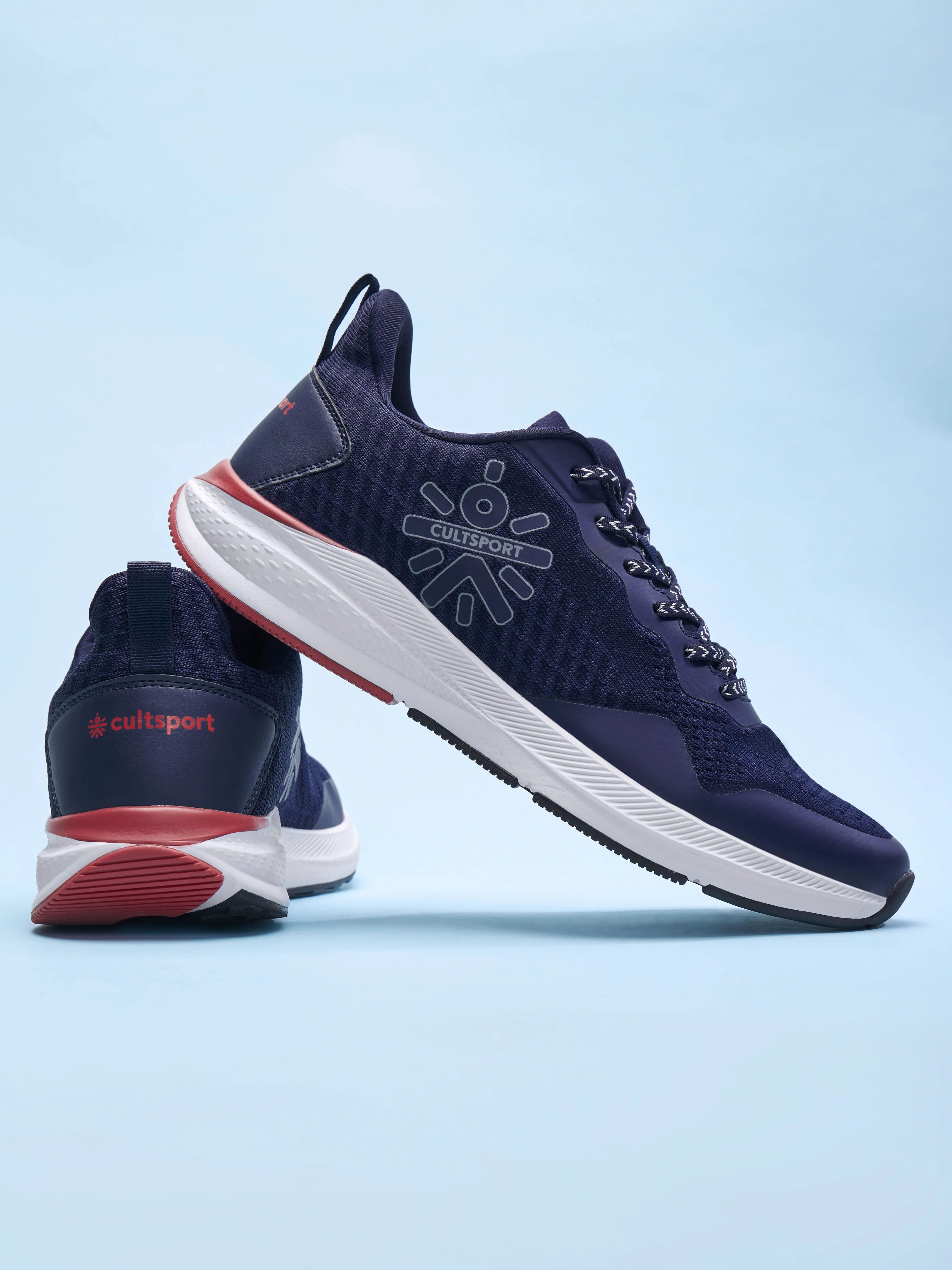 cult Hustle Men Running Shoes - Navy - Image 2